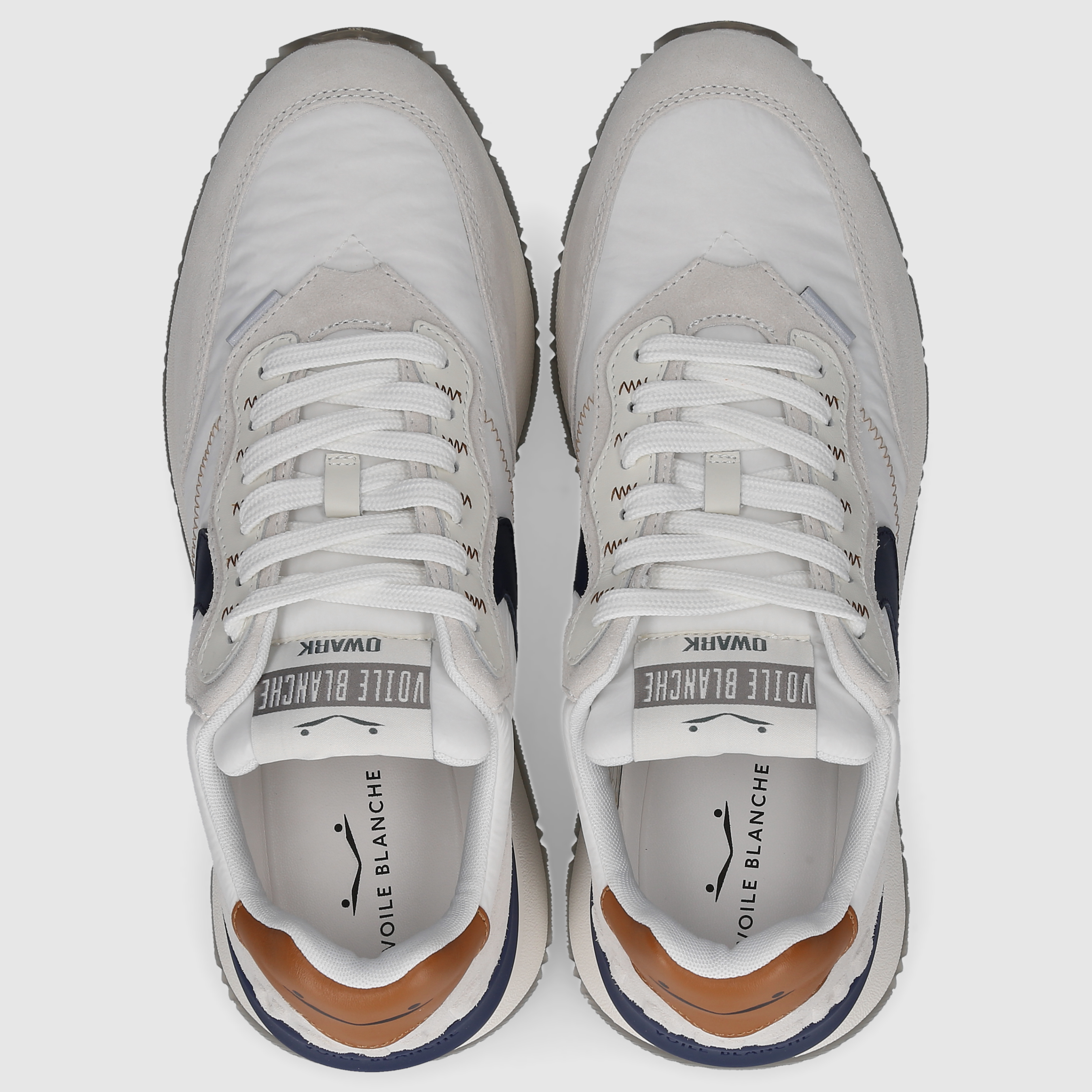 Voile Blanche Herren SNEAKER QWARK WEISS-BLAU