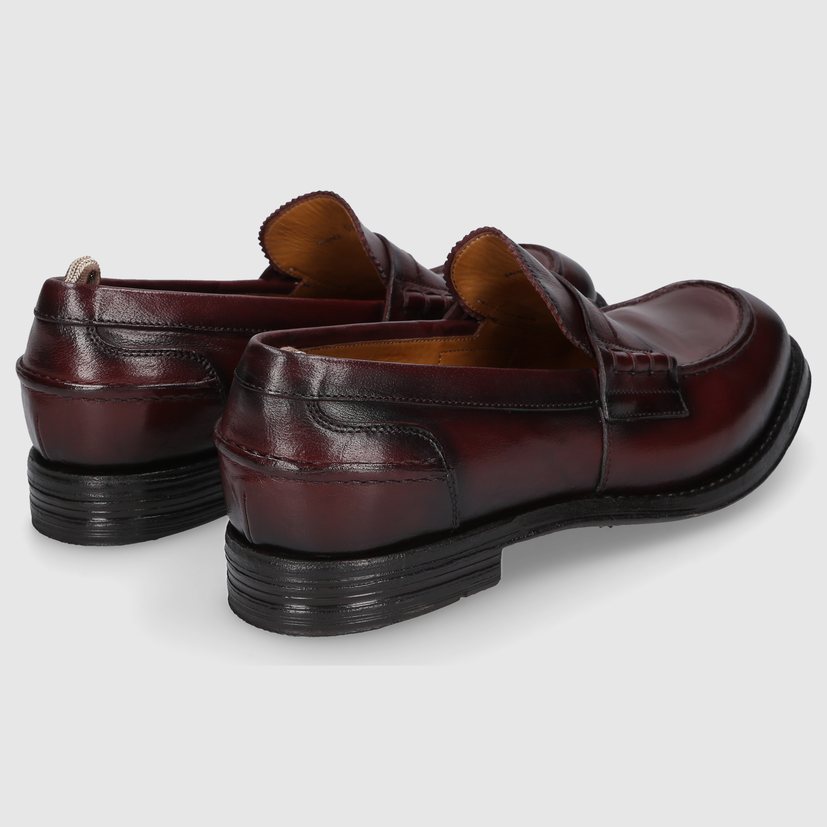 Officine Creative Herren Loafer Balance/011 Bordo'