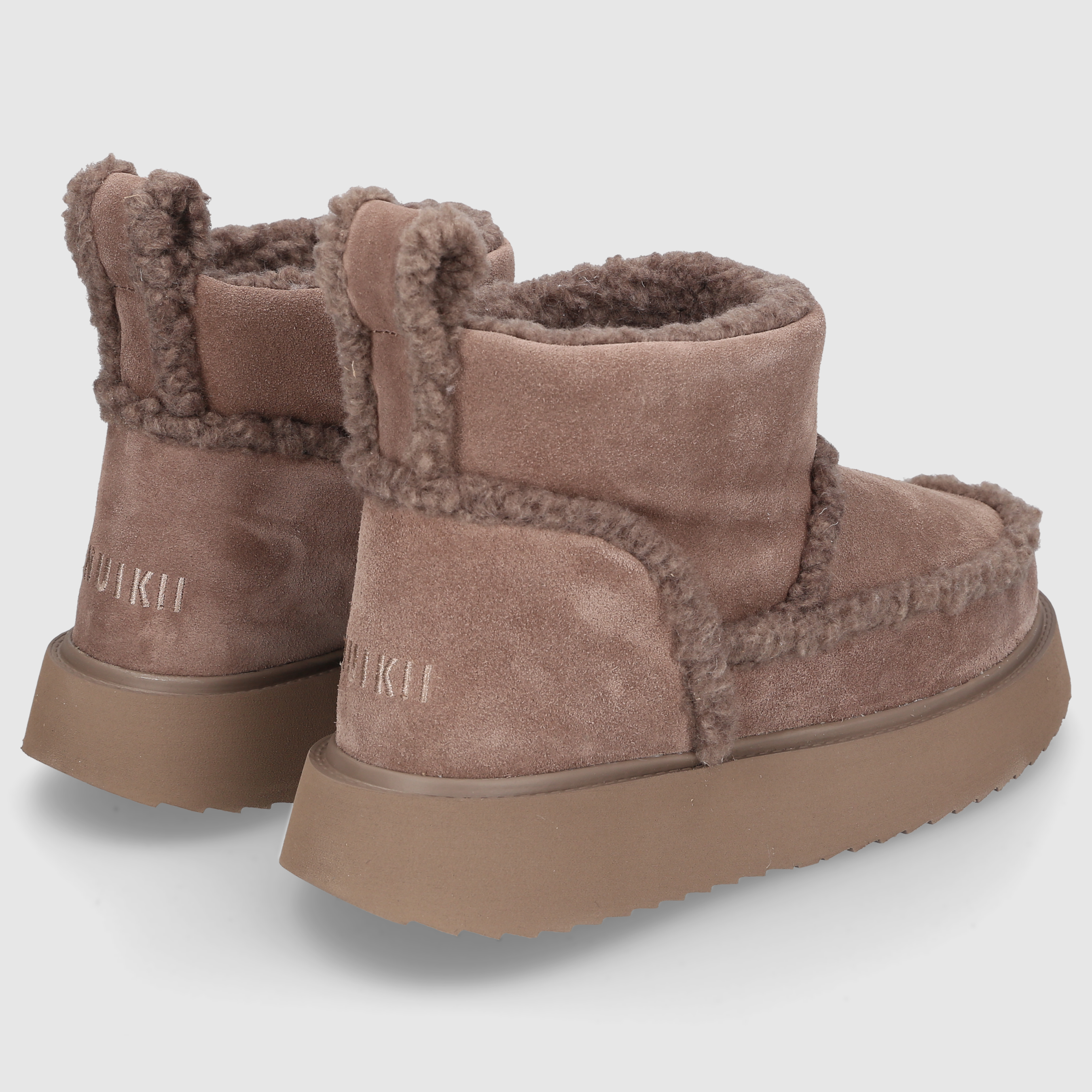 Inuikii Damen Boot SHEARLING MICRO Taupe