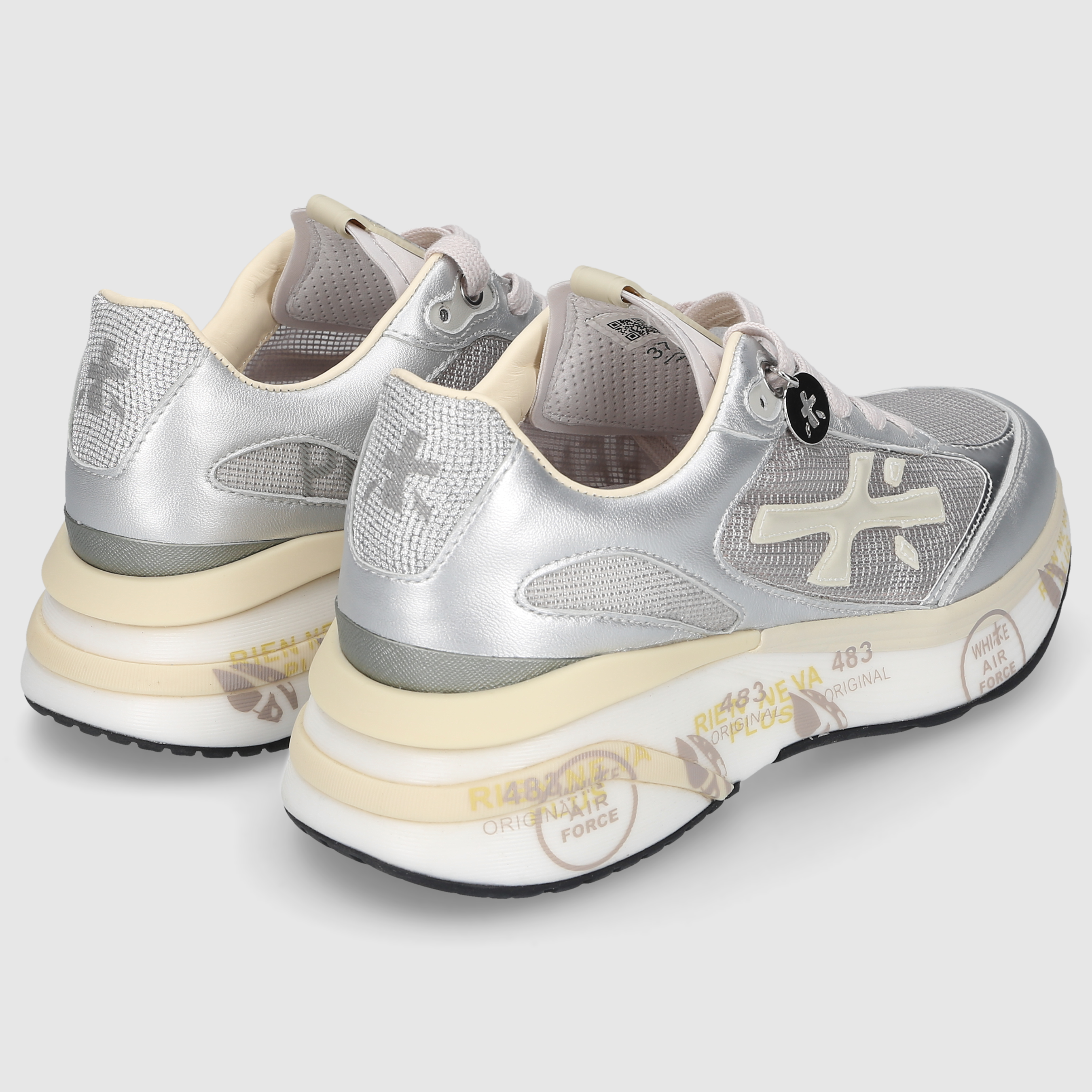 Premiata Damen Sneaker MOERUND-VAR 8084 Silver
