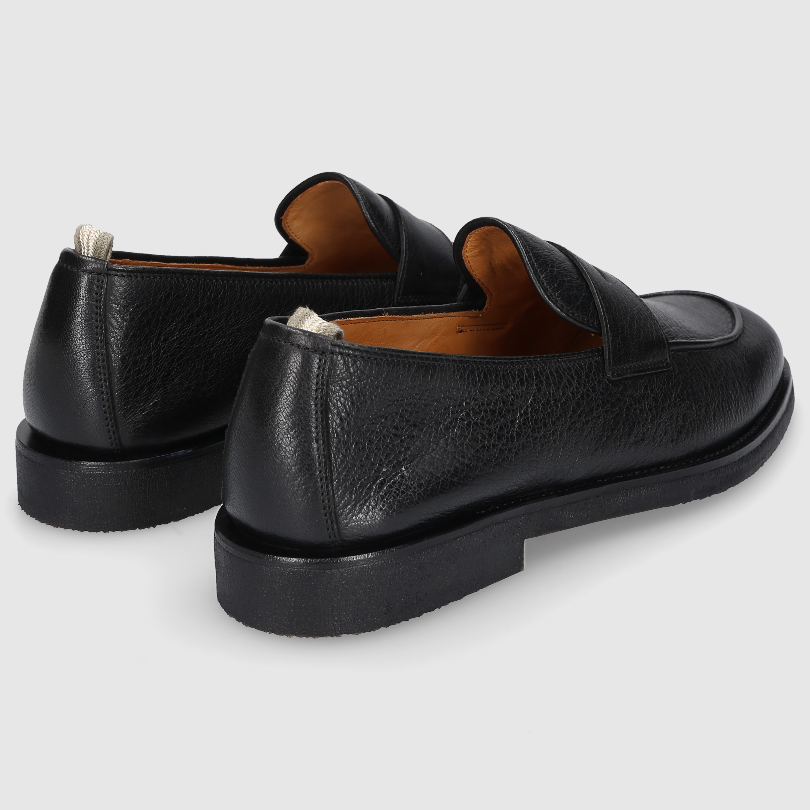 Officine Creative Herren Loafer Opera Flexi/101 Deer Nero