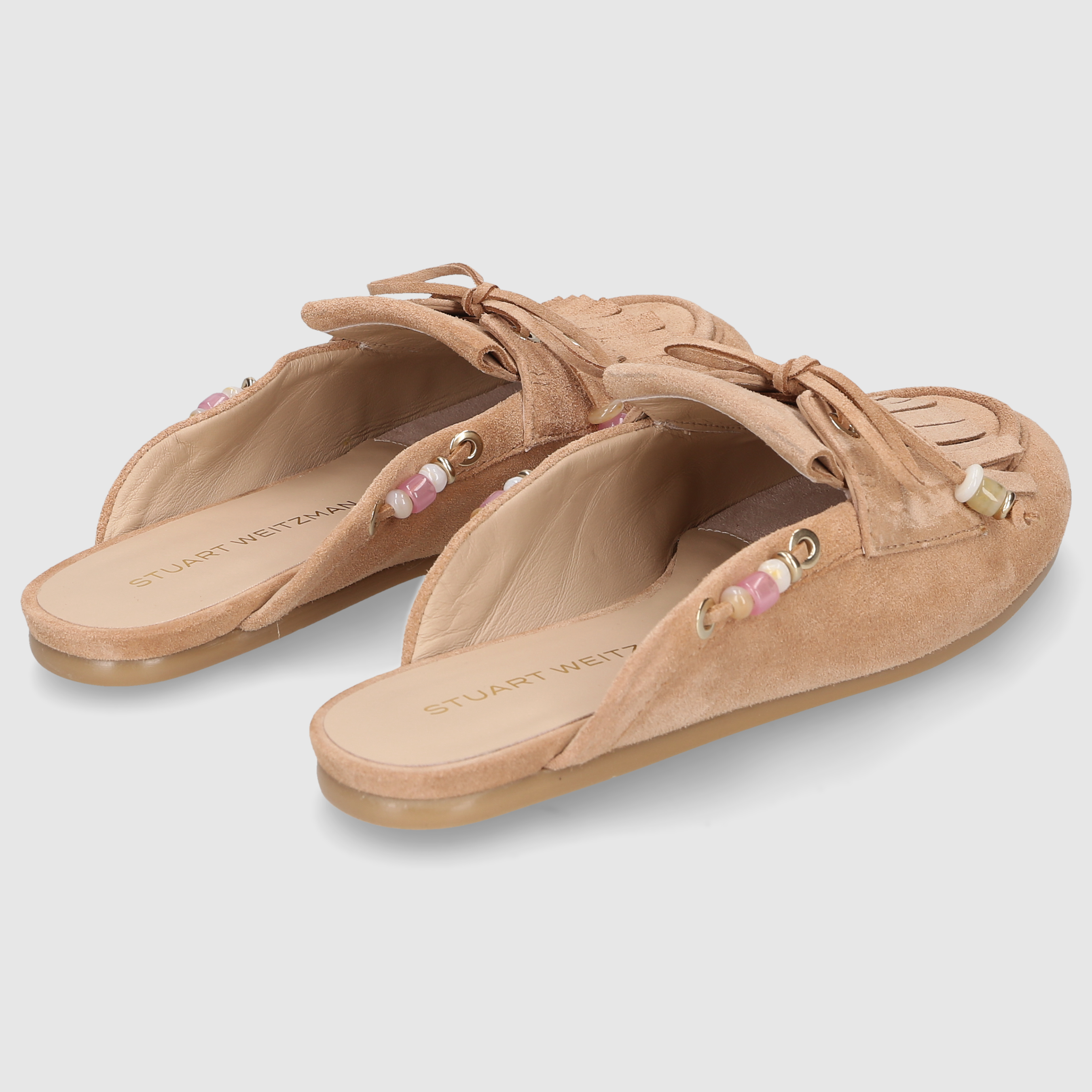 Stuart Weitzman Damen Loafer MAJORCA TINSLEY MULE New Camel