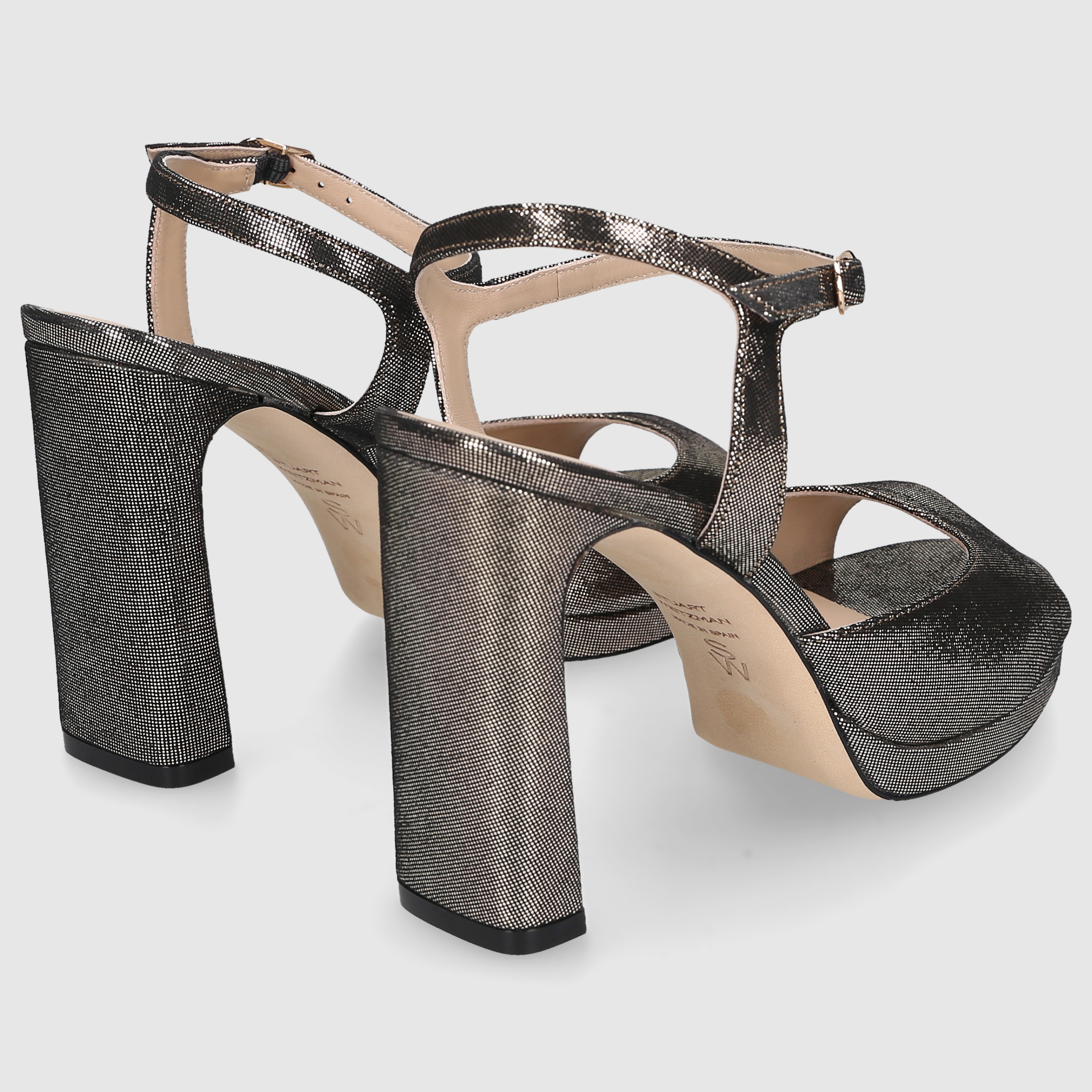 Stuart Weitzman Damen Pumps BABETTE PLATFORM Platino