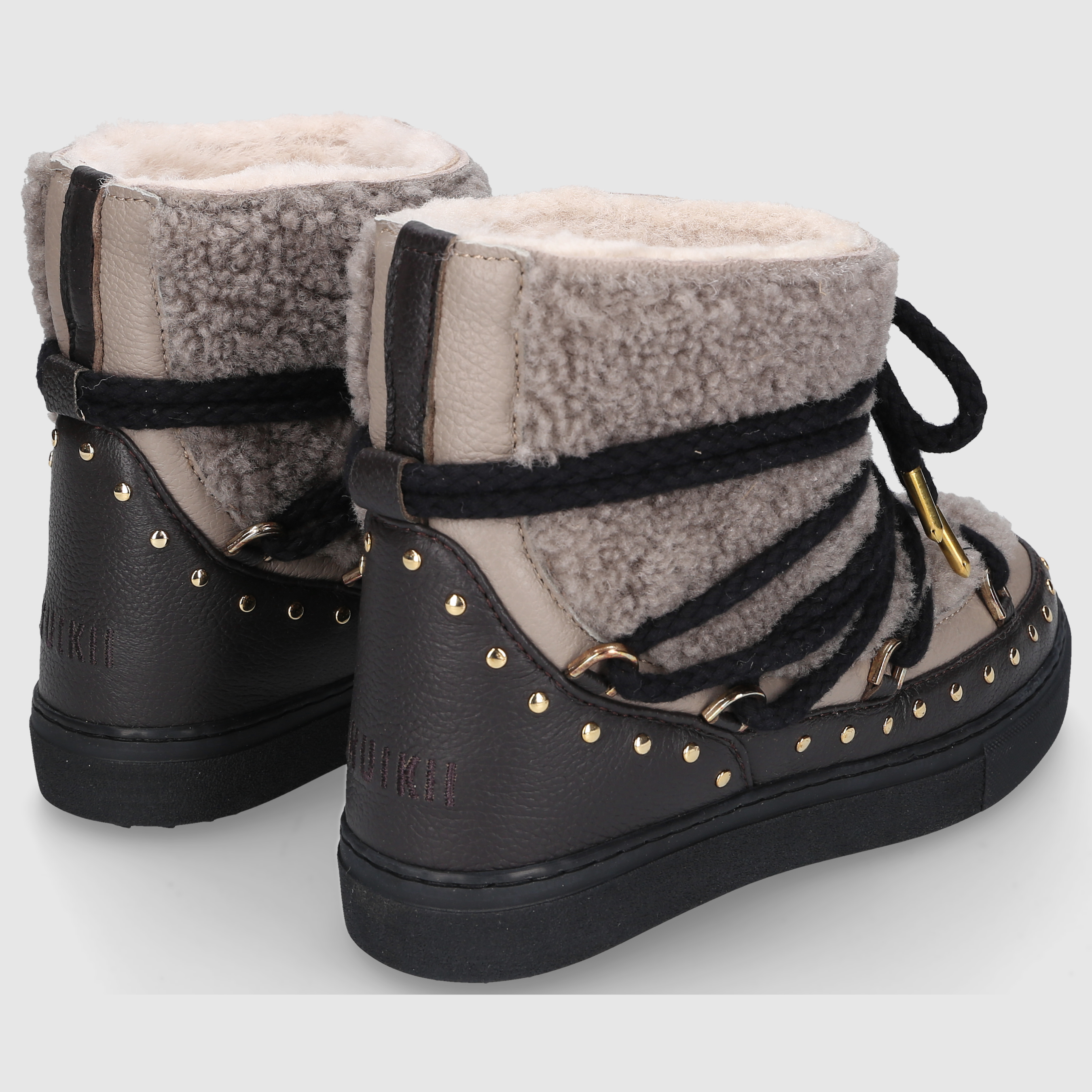Inuikii Damen Boot CURLY ROCK Taupe