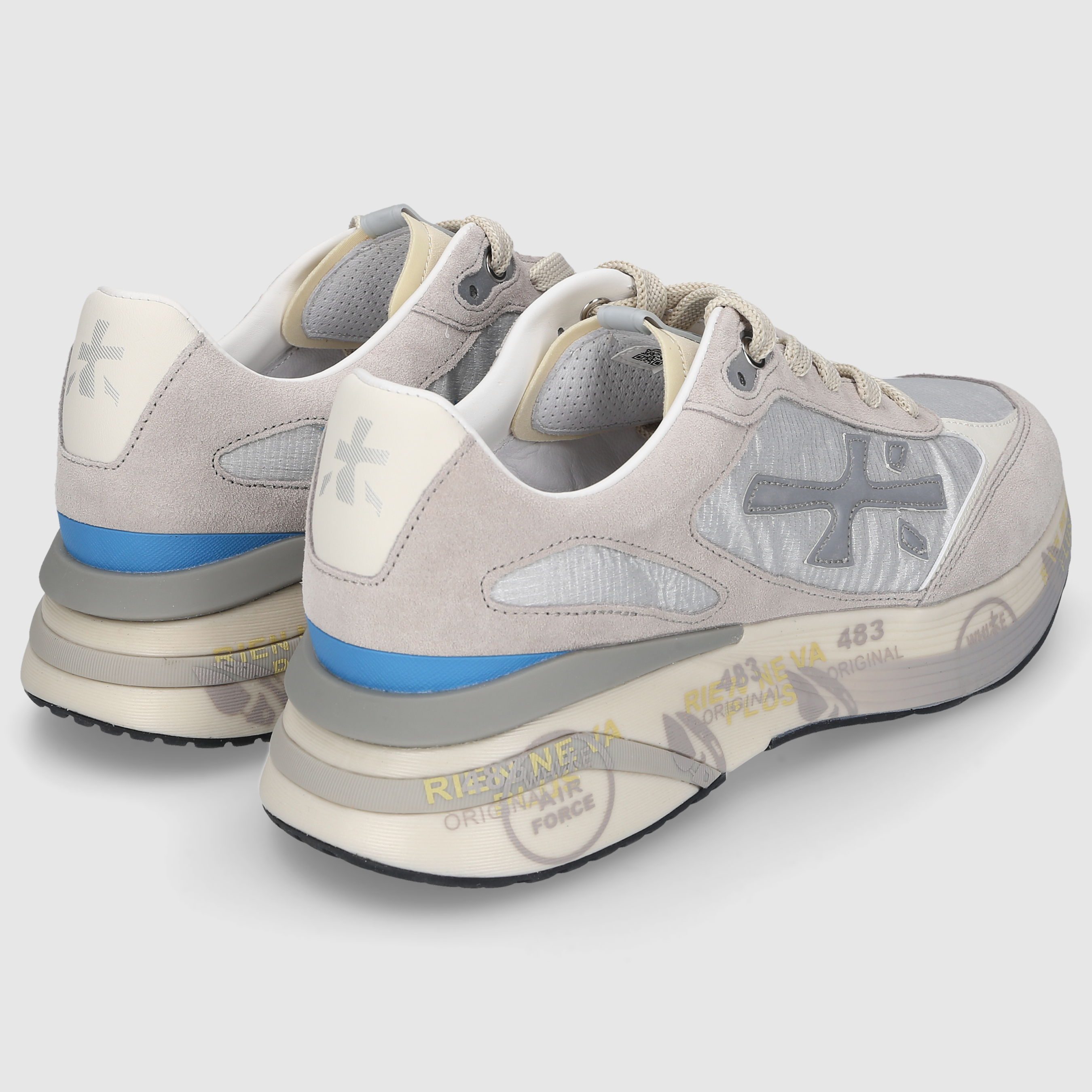 Premiata Herren Sneaker MOERUN-VAR 8079 Grey