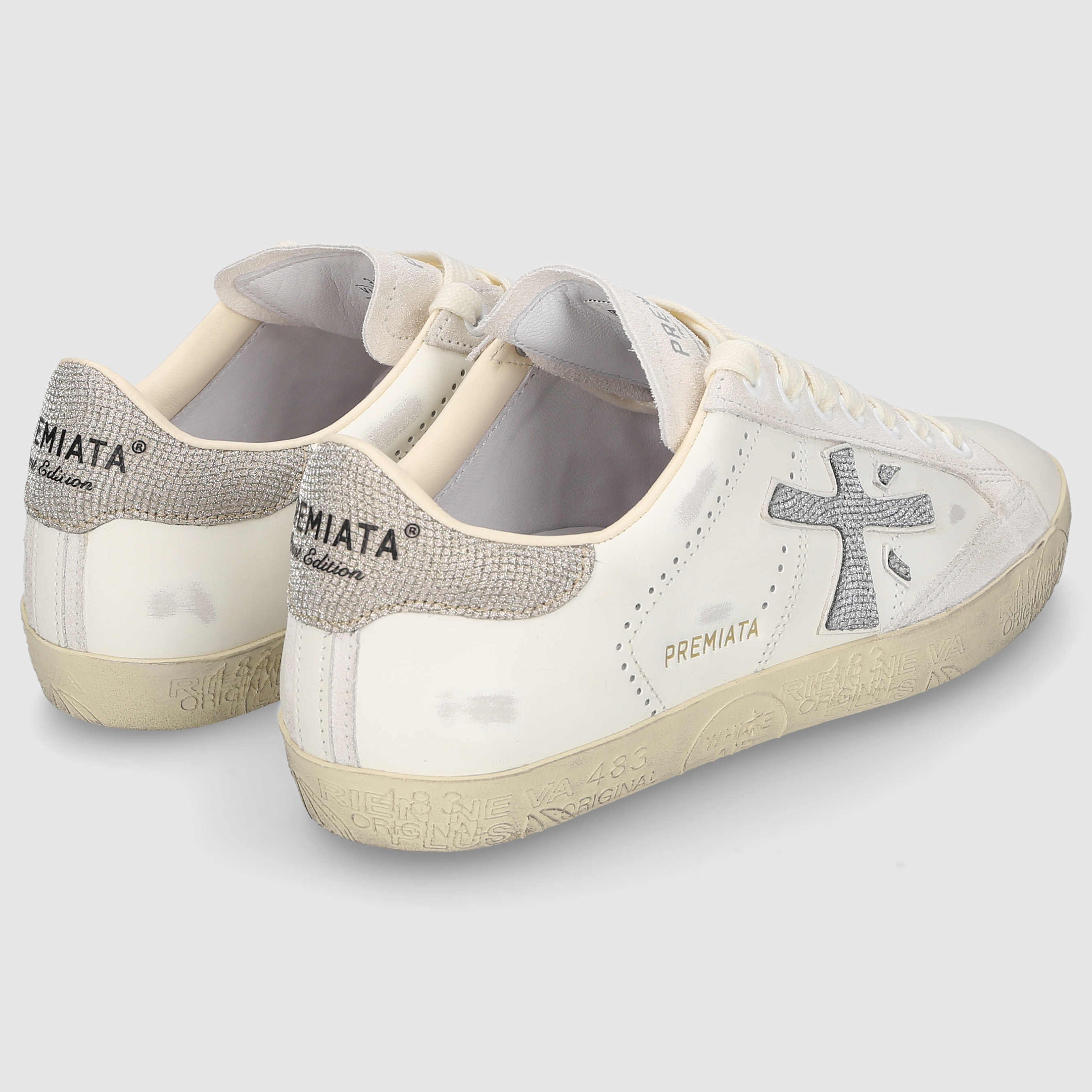Premiata Damen Sneaker STEVEND-VAR 8127 Off White