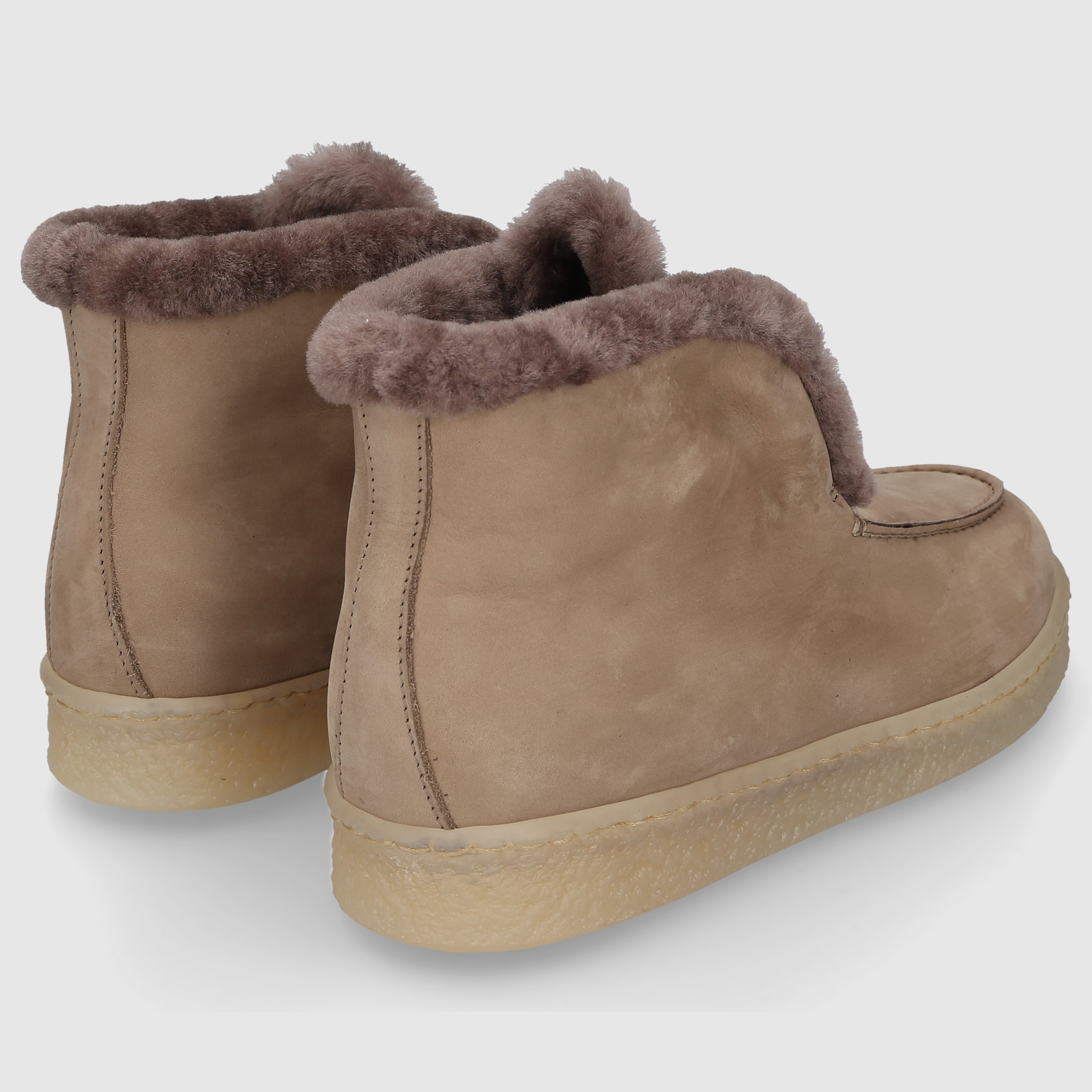 EN AVANT Damen Stiefeletten D0320006-618 Nubukleder taupe