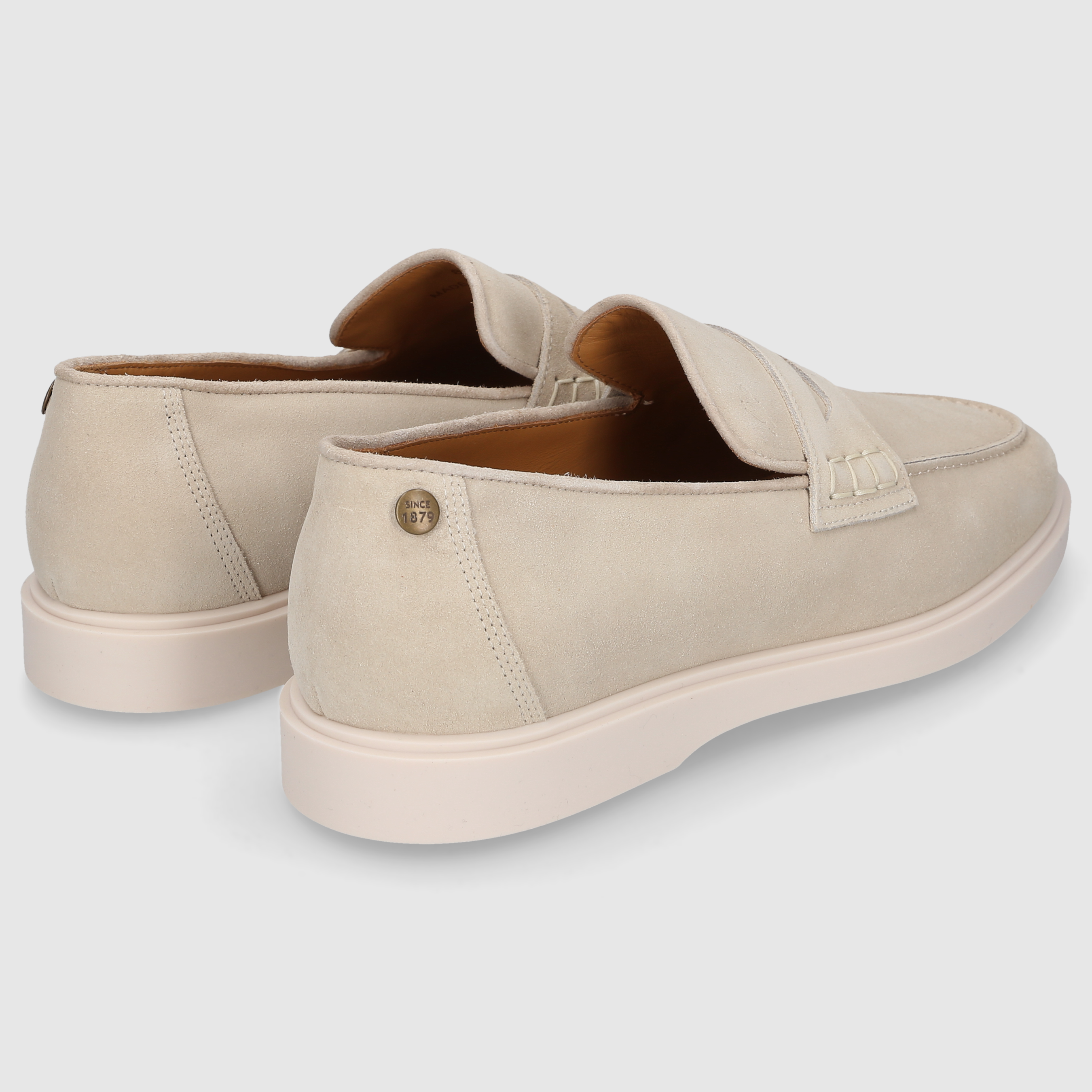 Heinrich Dinkelacker Men's Genua Penny Loafer V - Beige