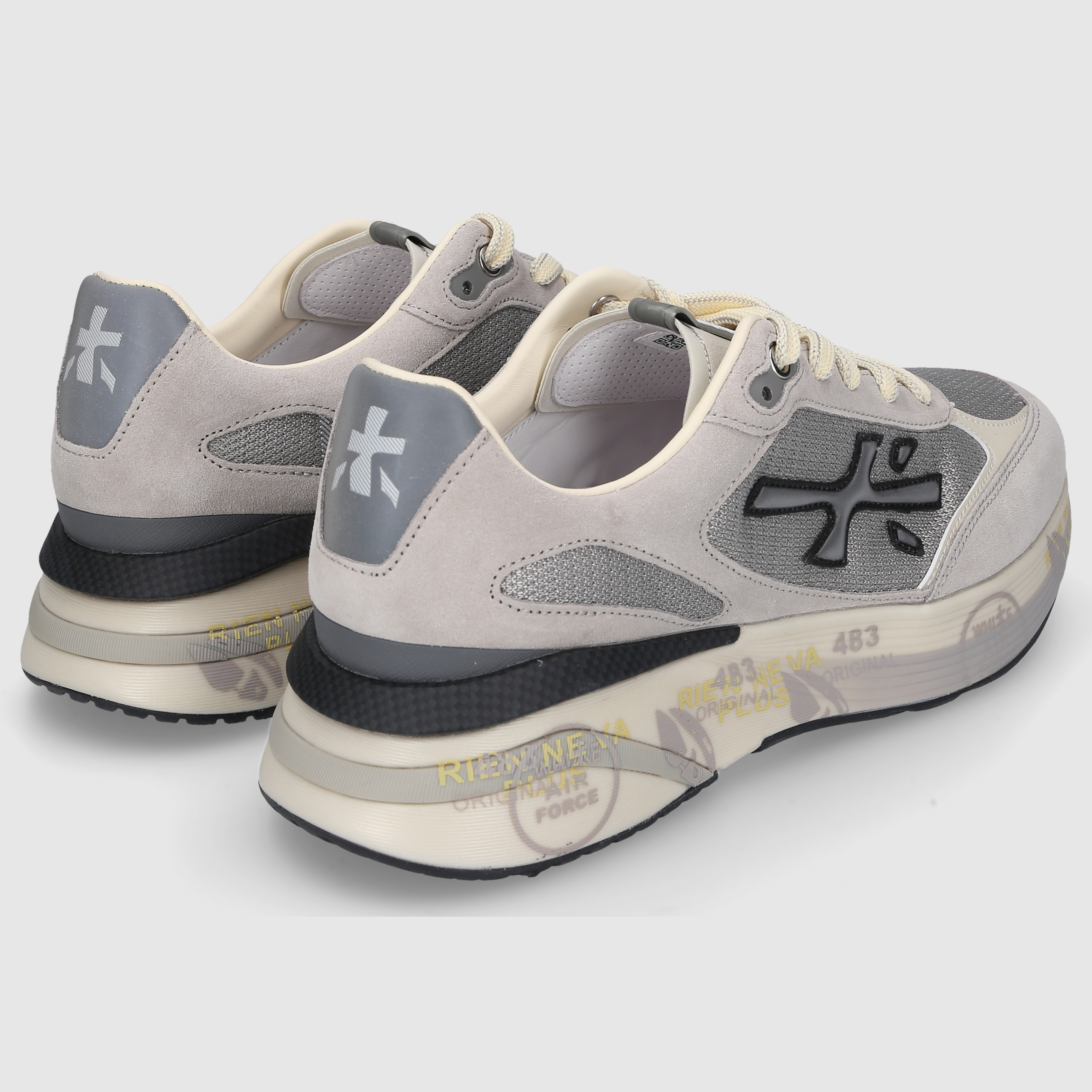 Premiata Herren Sneaker MOERUN-VAR 7304 Grey