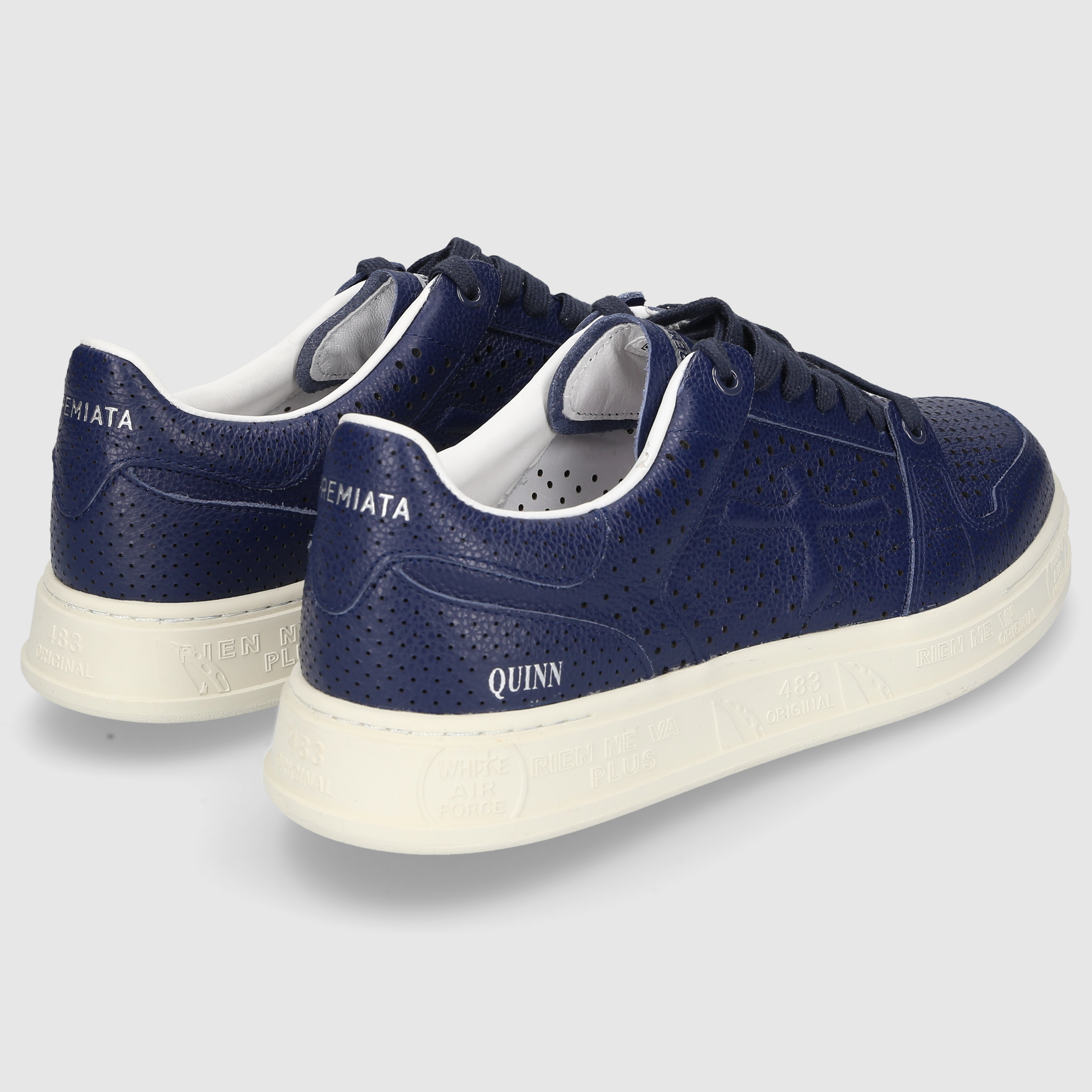 Premiata Herren Sneaker QUINN-VAR 8253 Blue