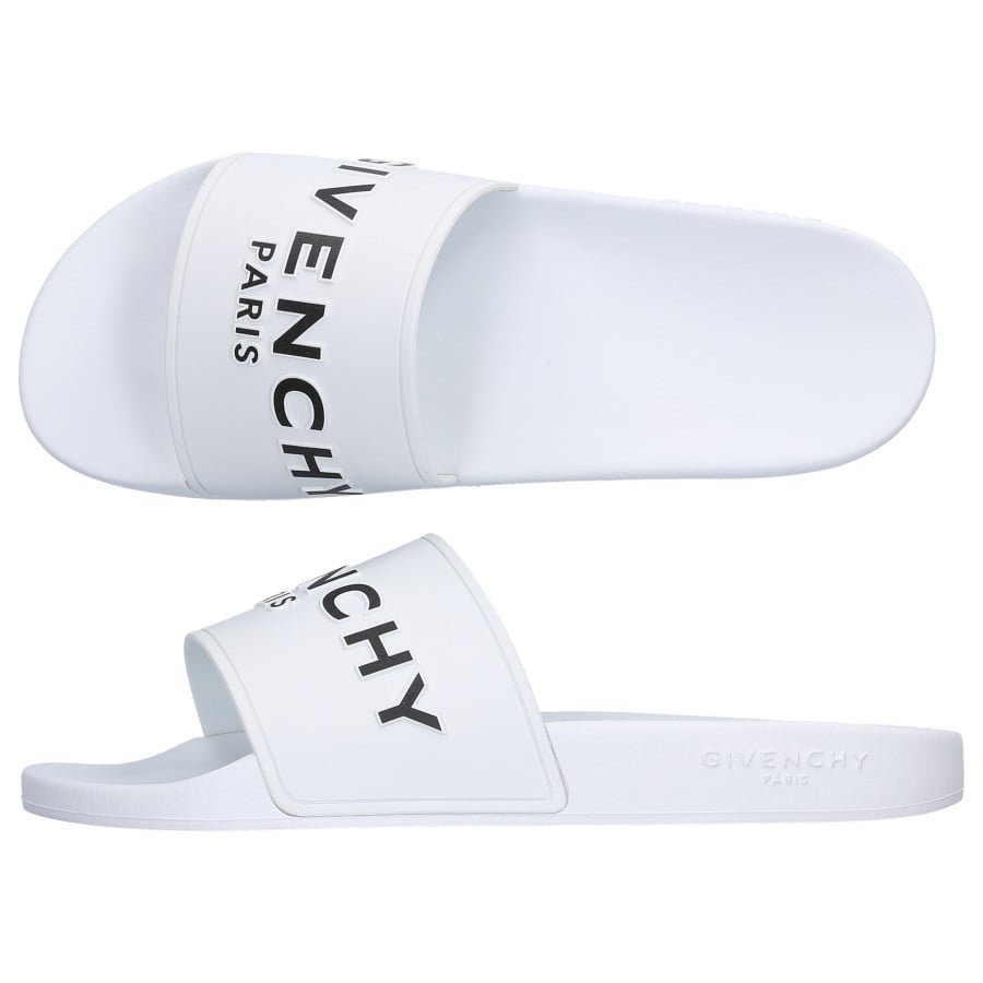 Givenchy Herren Badeschuhe PARIS Kautschuk