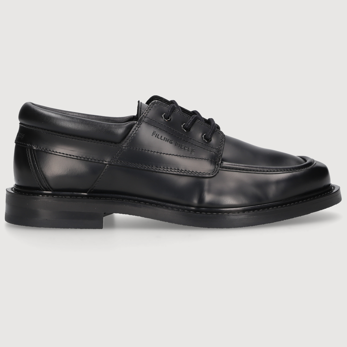 Filling Pieces Herren Klassiker Low Deck Polido Black