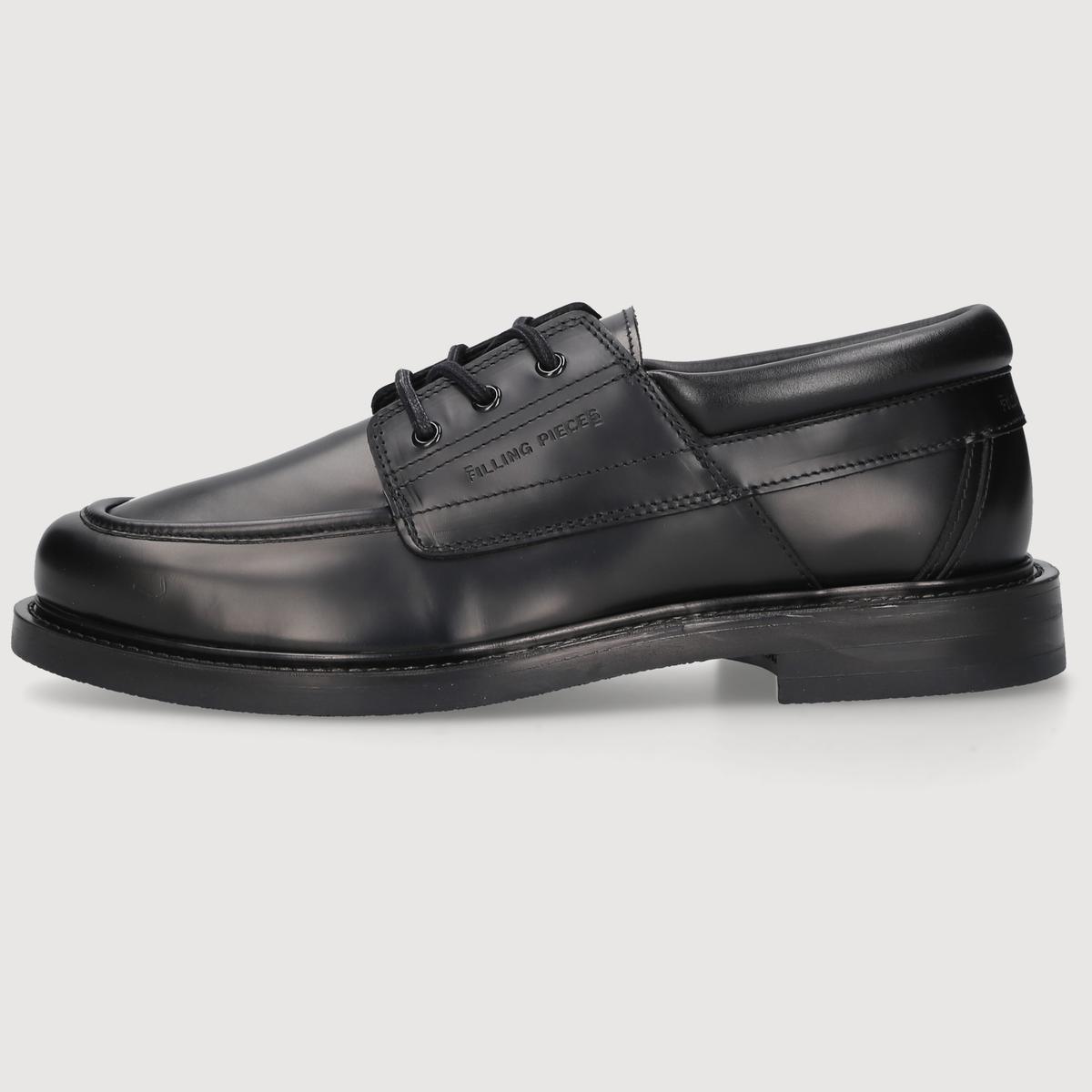 Filling Pieces Herren Klassiker Low Deck Polido Black