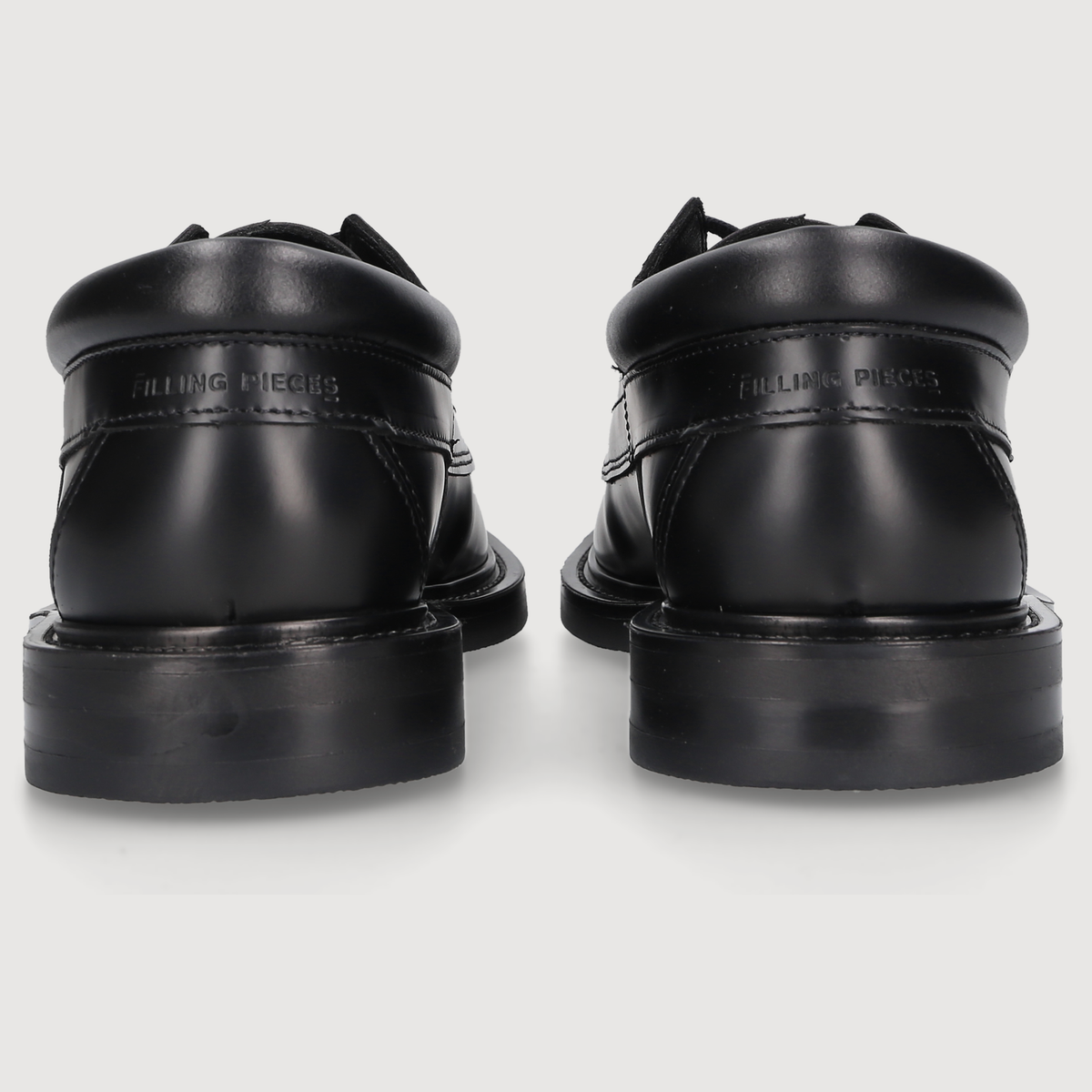 Filling Pieces Herren Klassiker Low Deck Polido Black