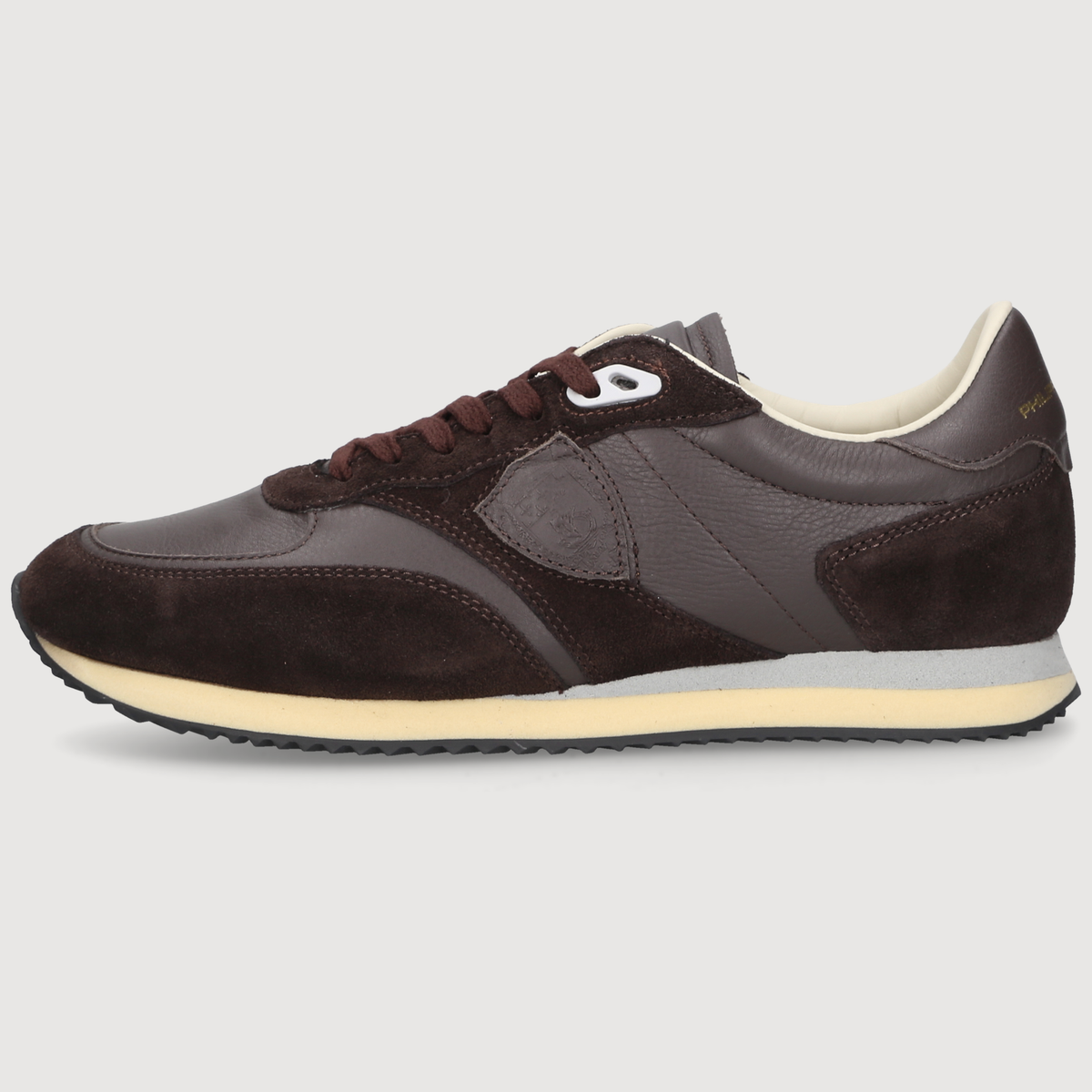 Philippe Model Herren Sneaker BLVILLE LOW MAN Brown