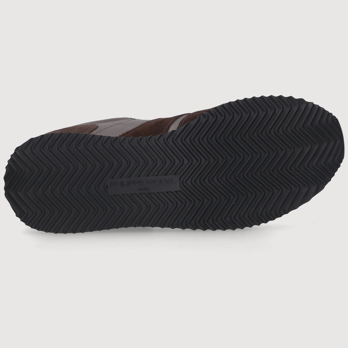 Philippe Model Herren Sneaker BLVILLE LOW MAN Brown