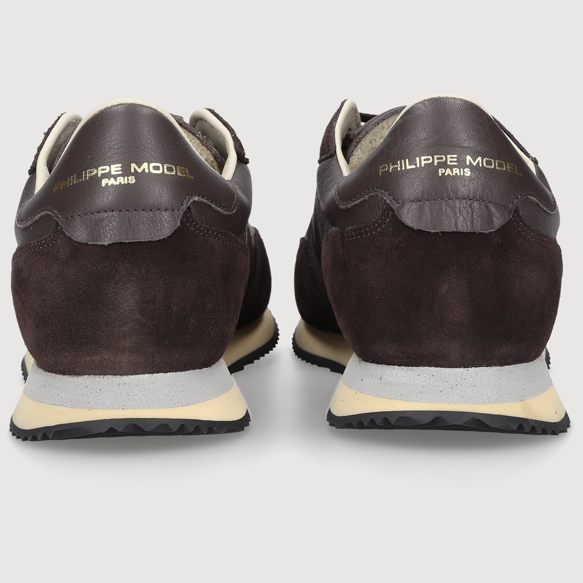 Philippe Model Herren Sneaker BLVILLE LOW MAN Brown