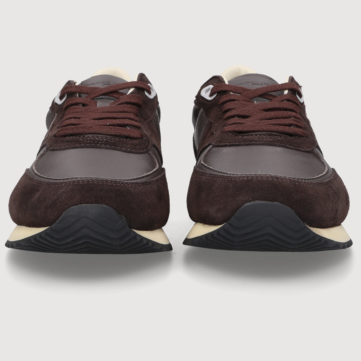 Philippe Model Herren Sneaker BLVILLE LOW MAN Brown