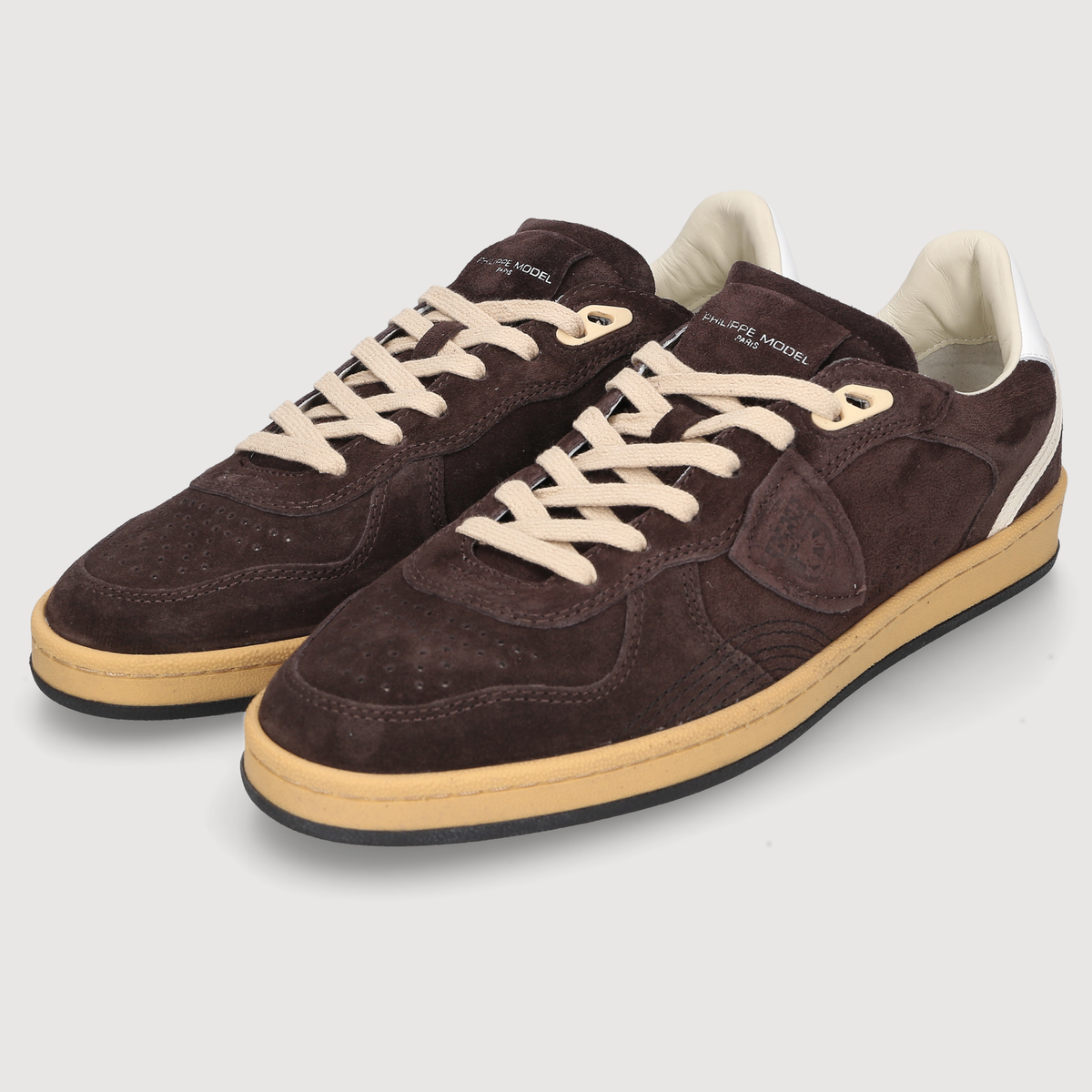 Philippe Model Herren Sneaker PGAL LOW MAN Brown