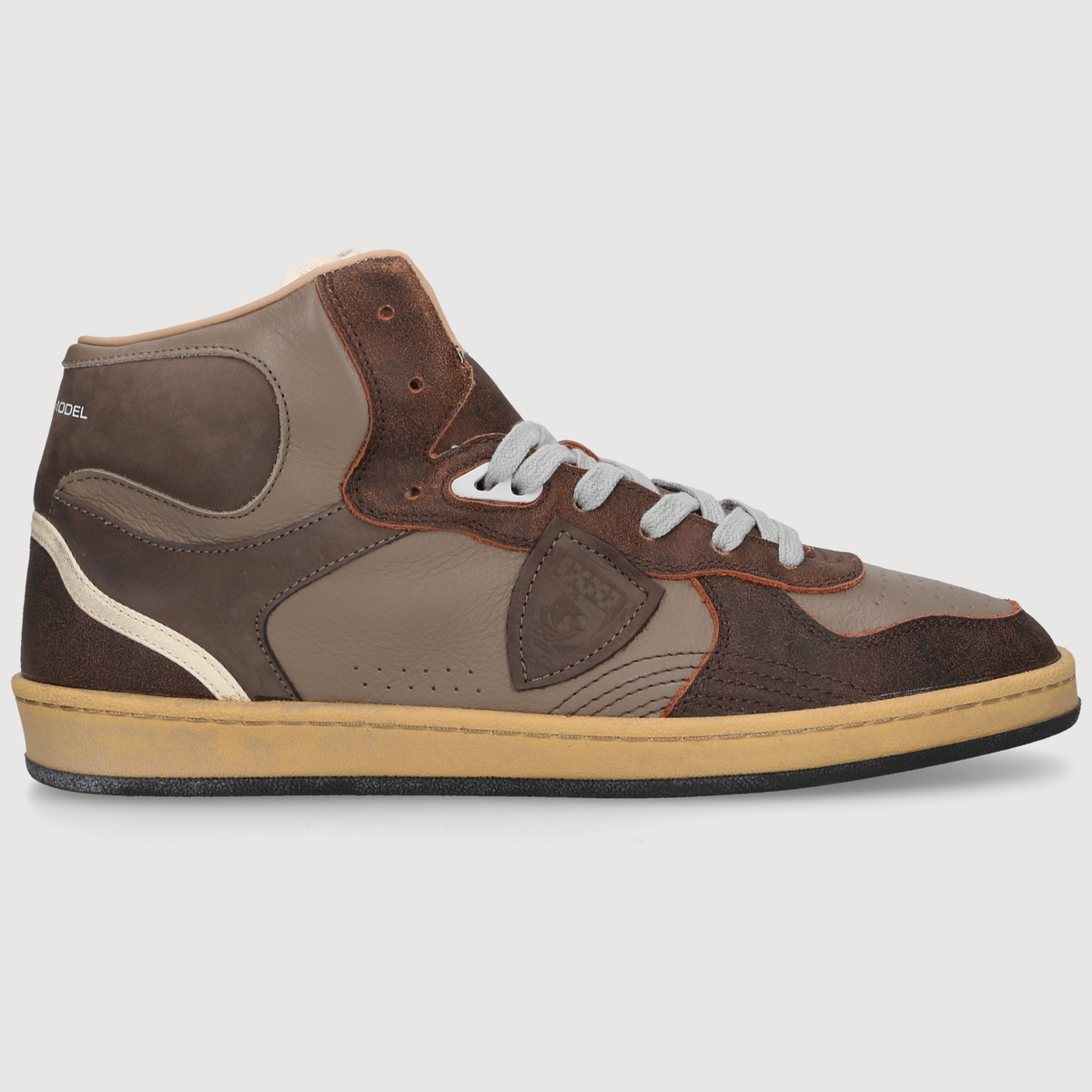 Philippe Model Herren Sneaker PGAL MID MAN Vintage Brown