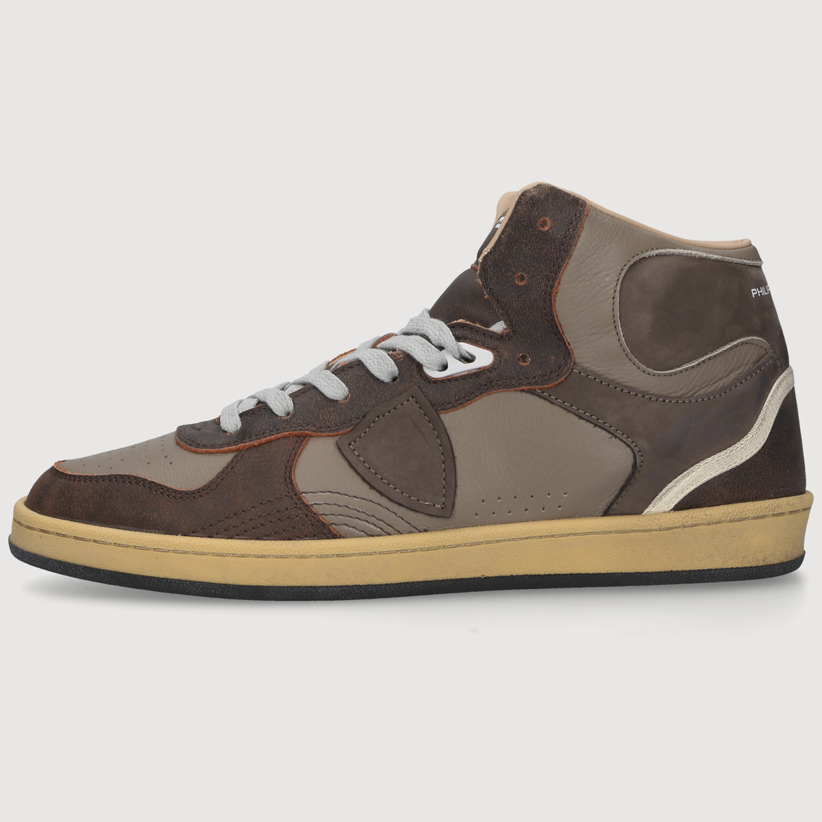 Philippe Model Herren Sneaker PGAL MID MAN Vintage Brown