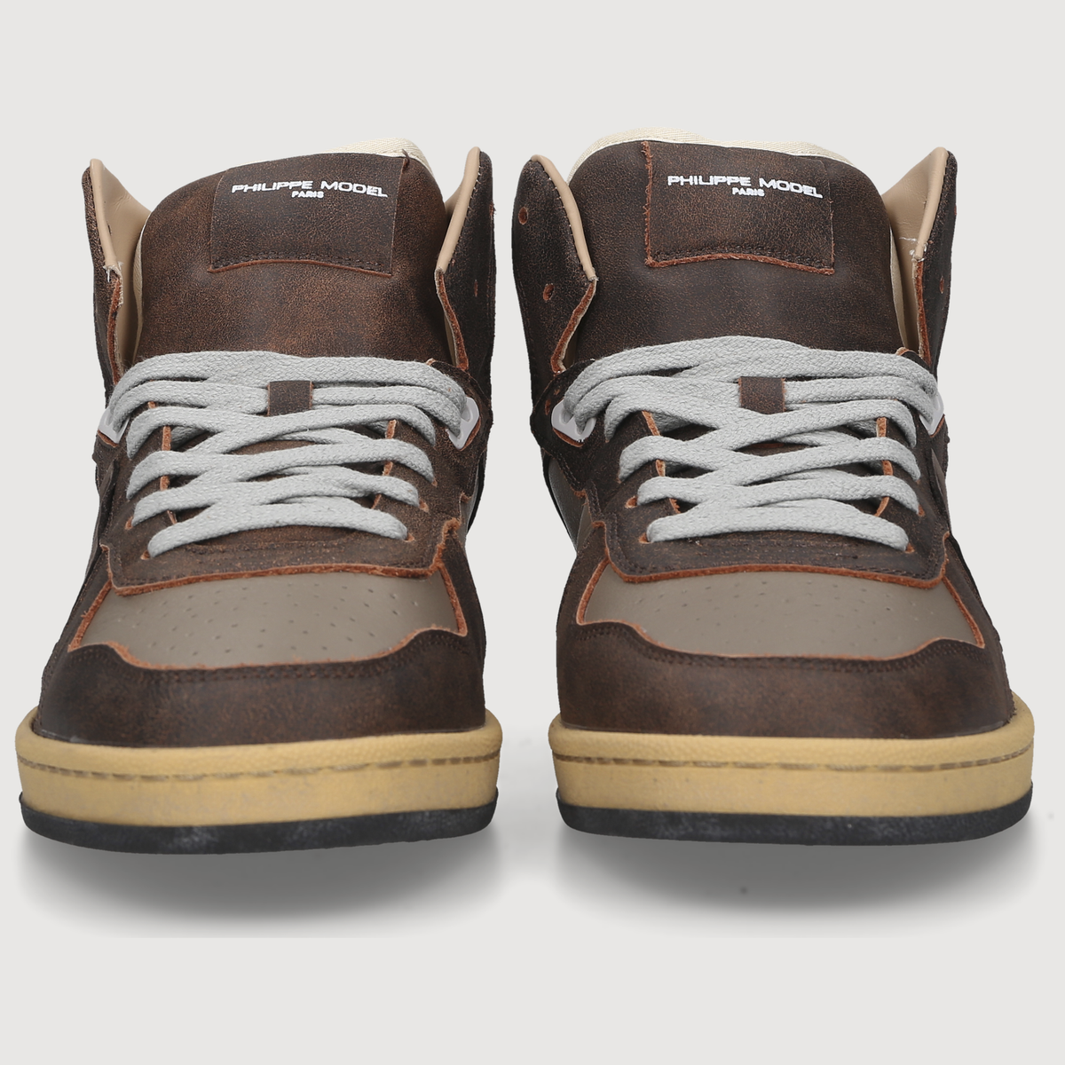 Philippe Model Herren Sneaker PGAL MID MAN Vintage Brown