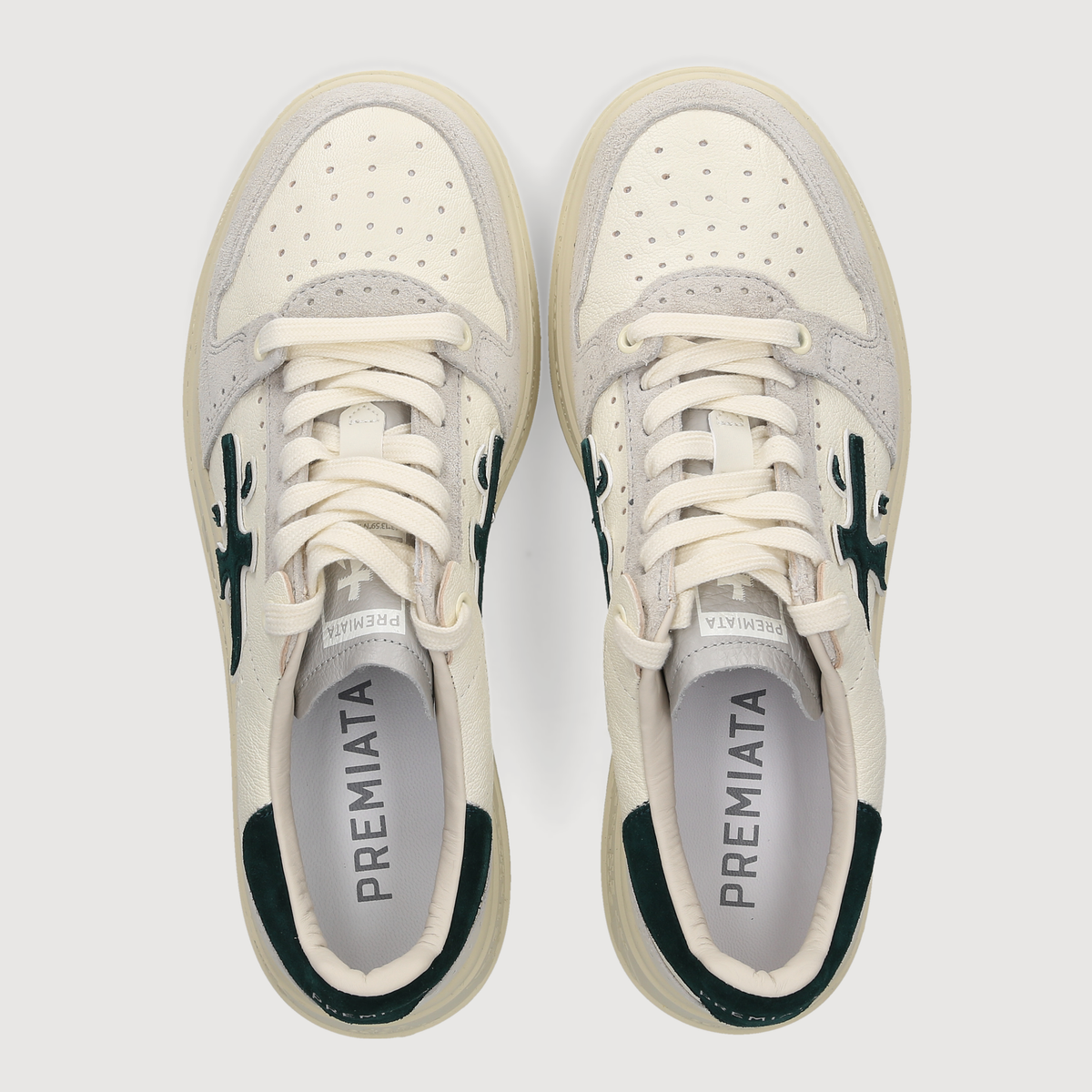 QUINN-VAR 8650 - WHITE/GREY/GREEN