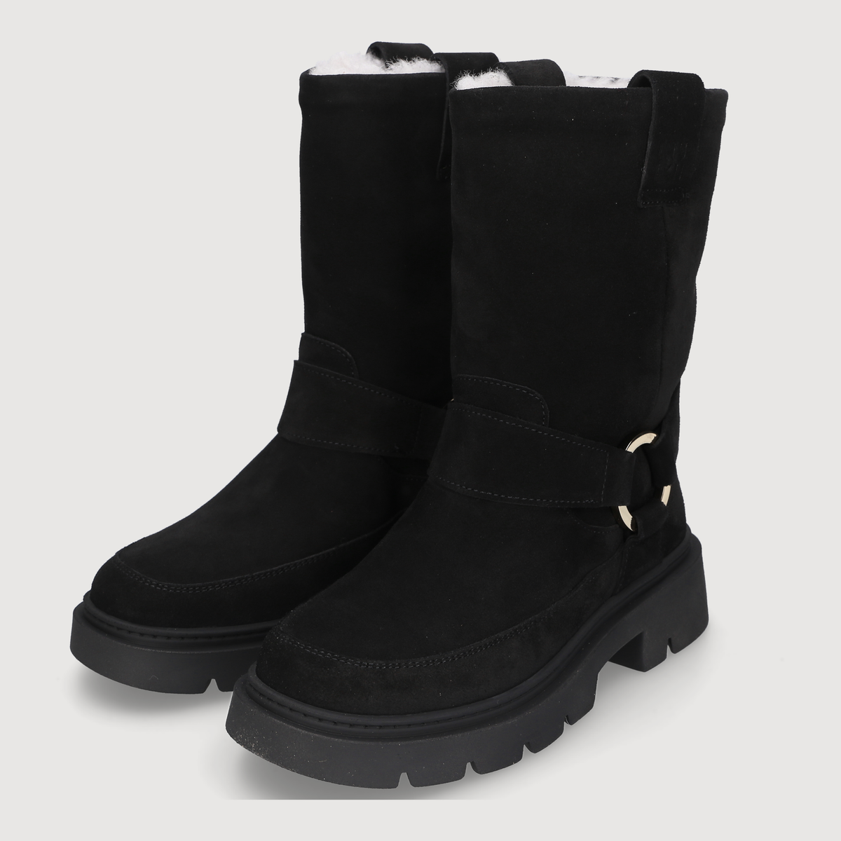 BIKER WOOL - Black