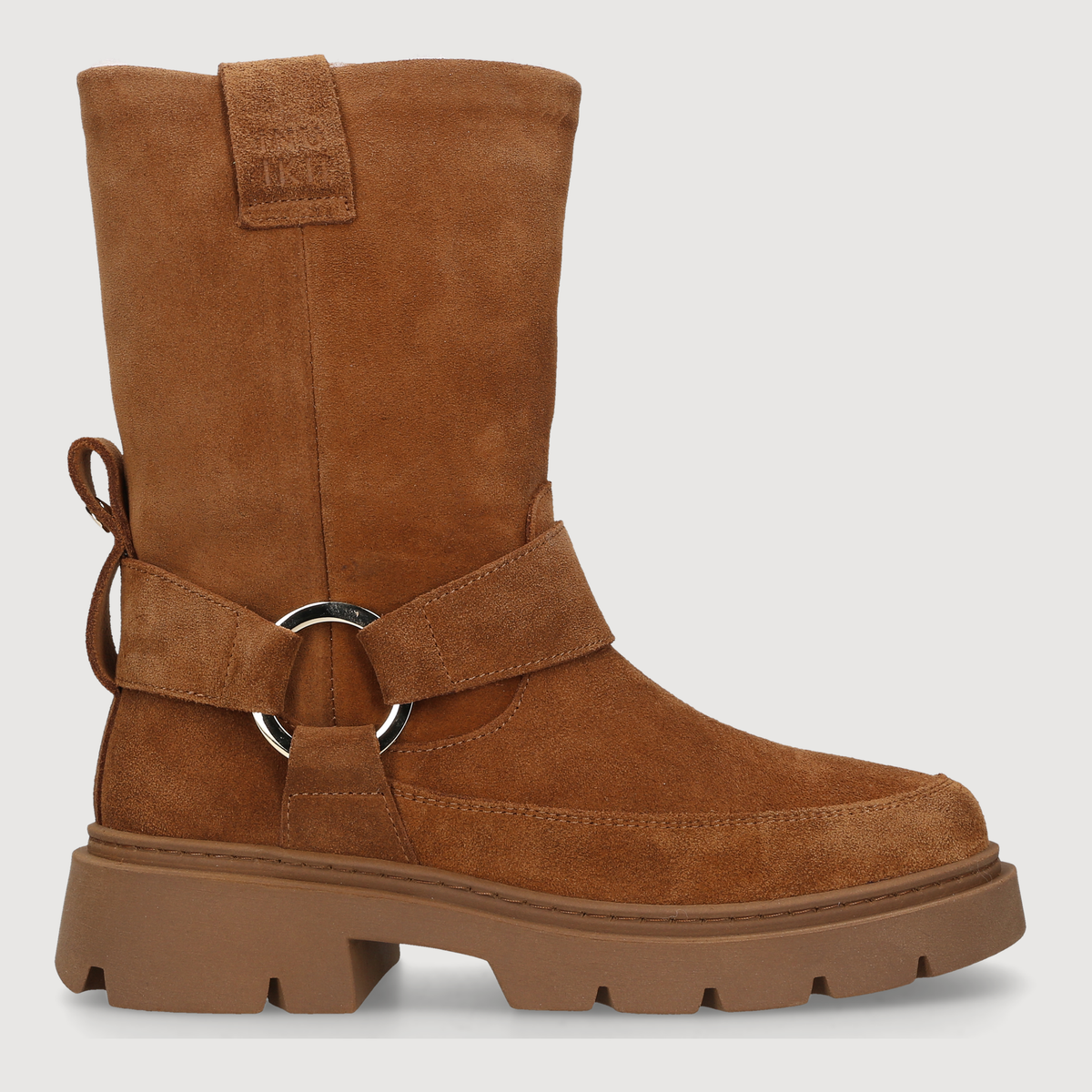 Inuikii Damen Boot BIKER WOOL Brown
