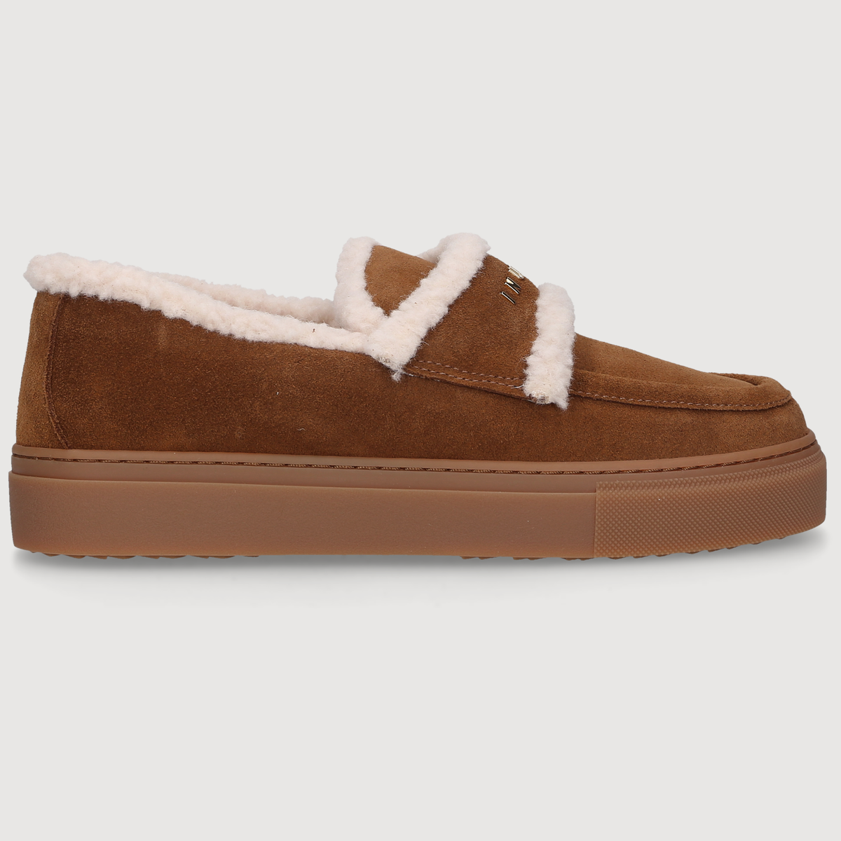 Inuikii Damen Loafer SHEARLING LOAFER Brown