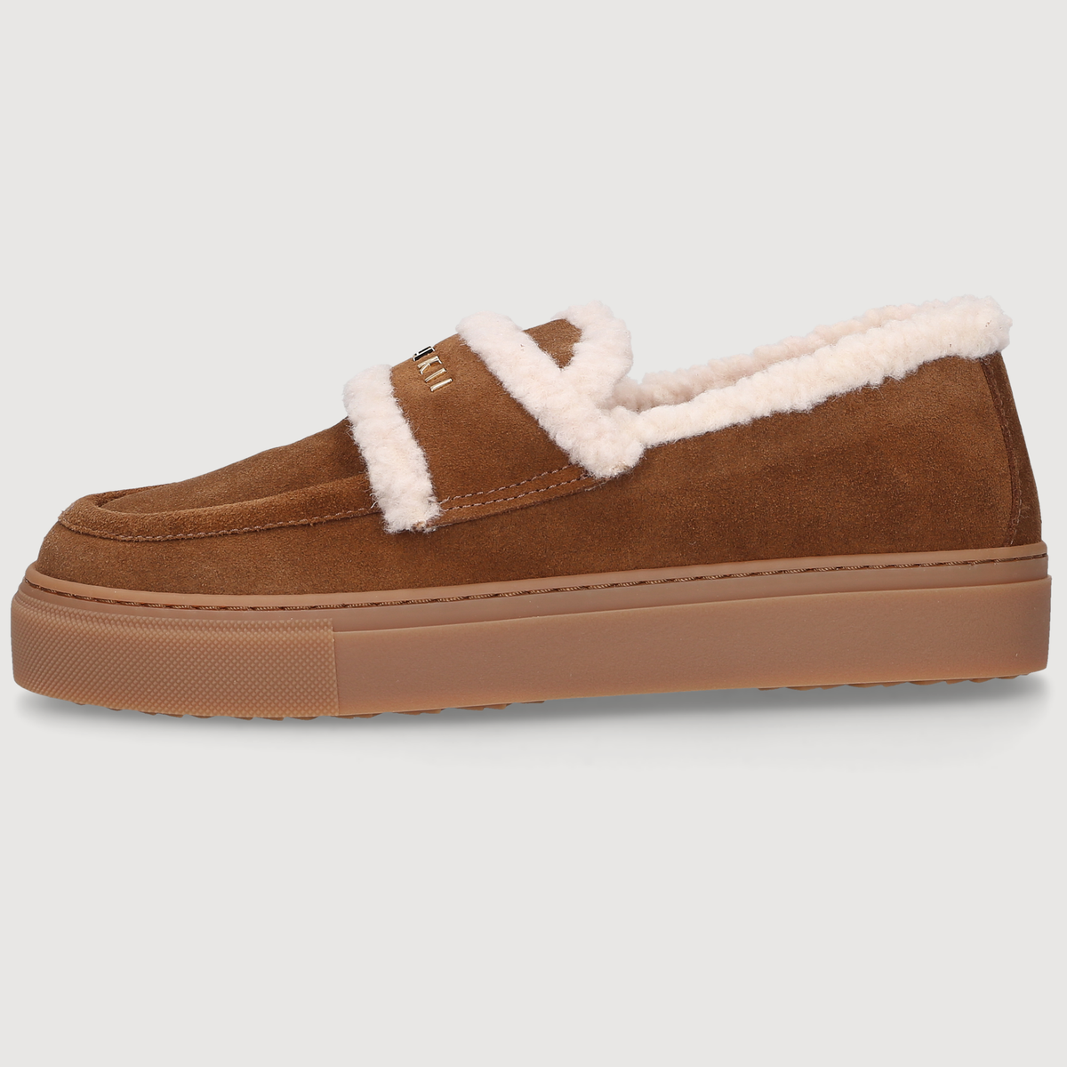 Inuikii Damen Loafer SHEARLING LOAFER Brown