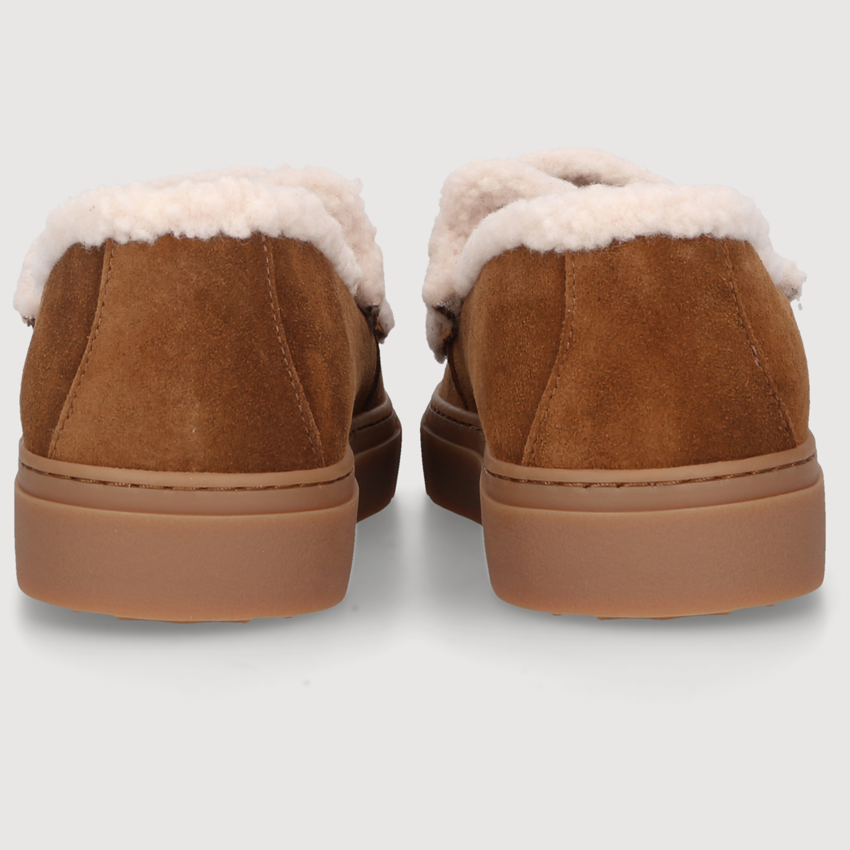 Inuikii Damen Loafer SHEARLING LOAFER Brown