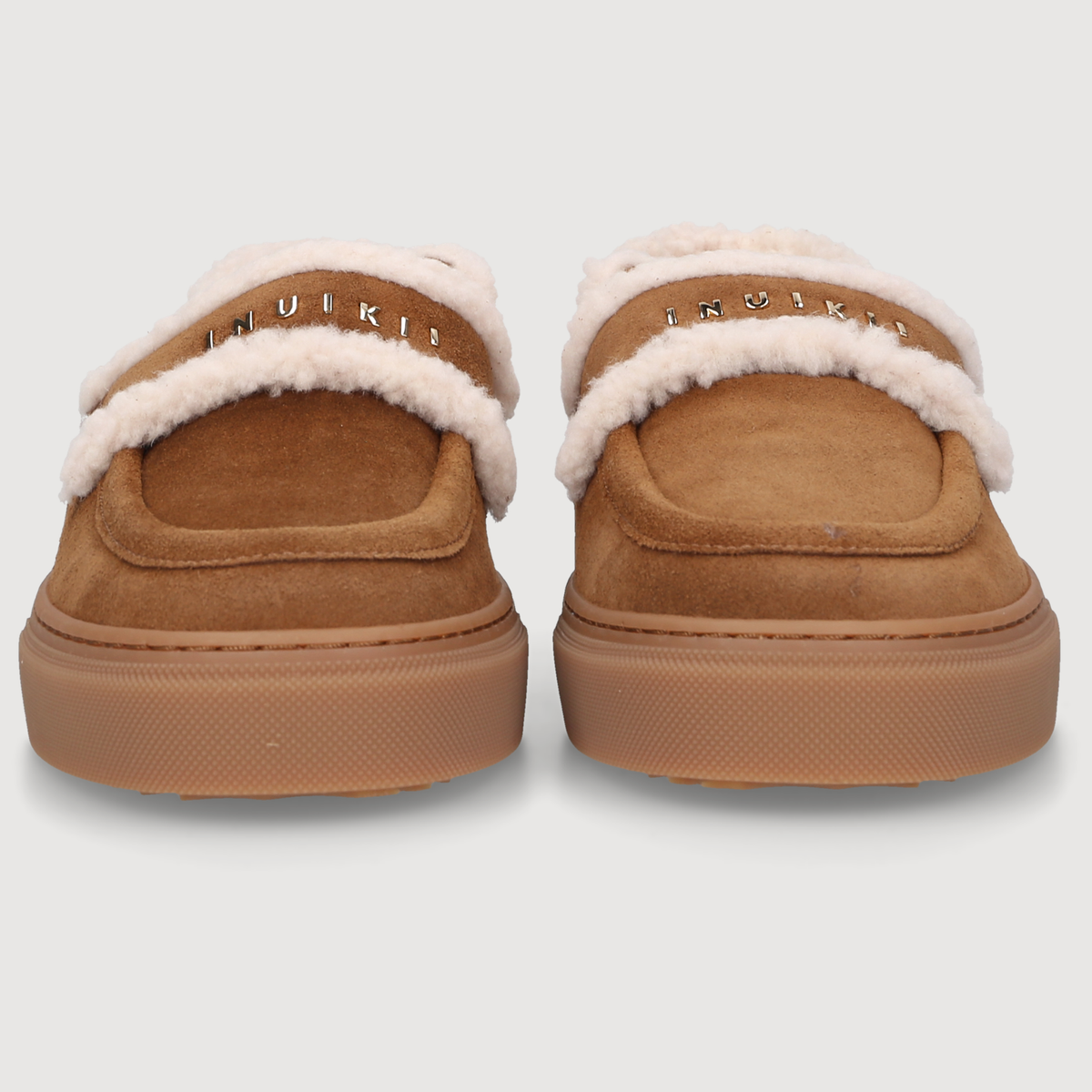Inuikii Damen Loafer SHEARLING LOAFER Brown
