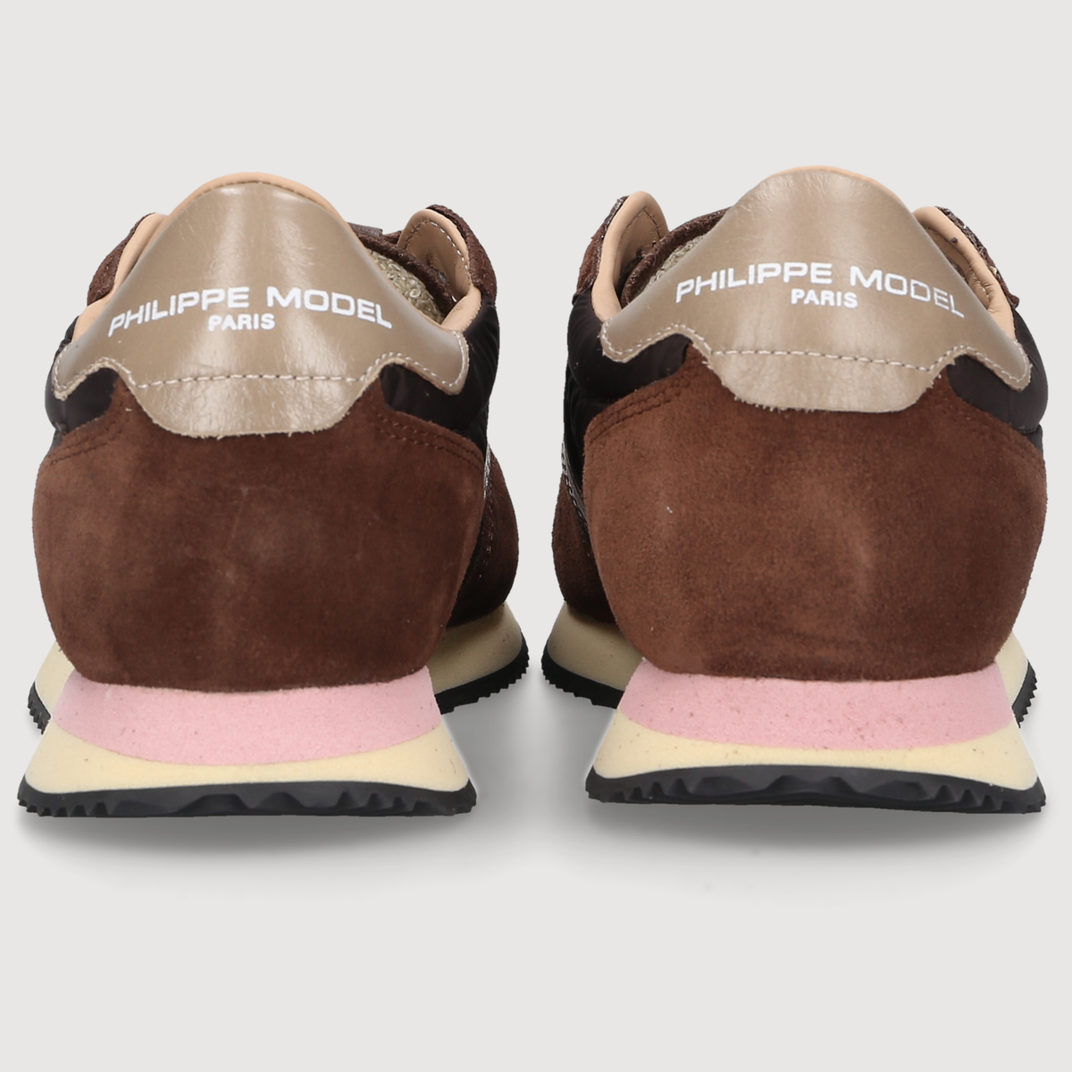 Philippe Model Damen Sneaker BLVILLE LOW WOMAN Brown