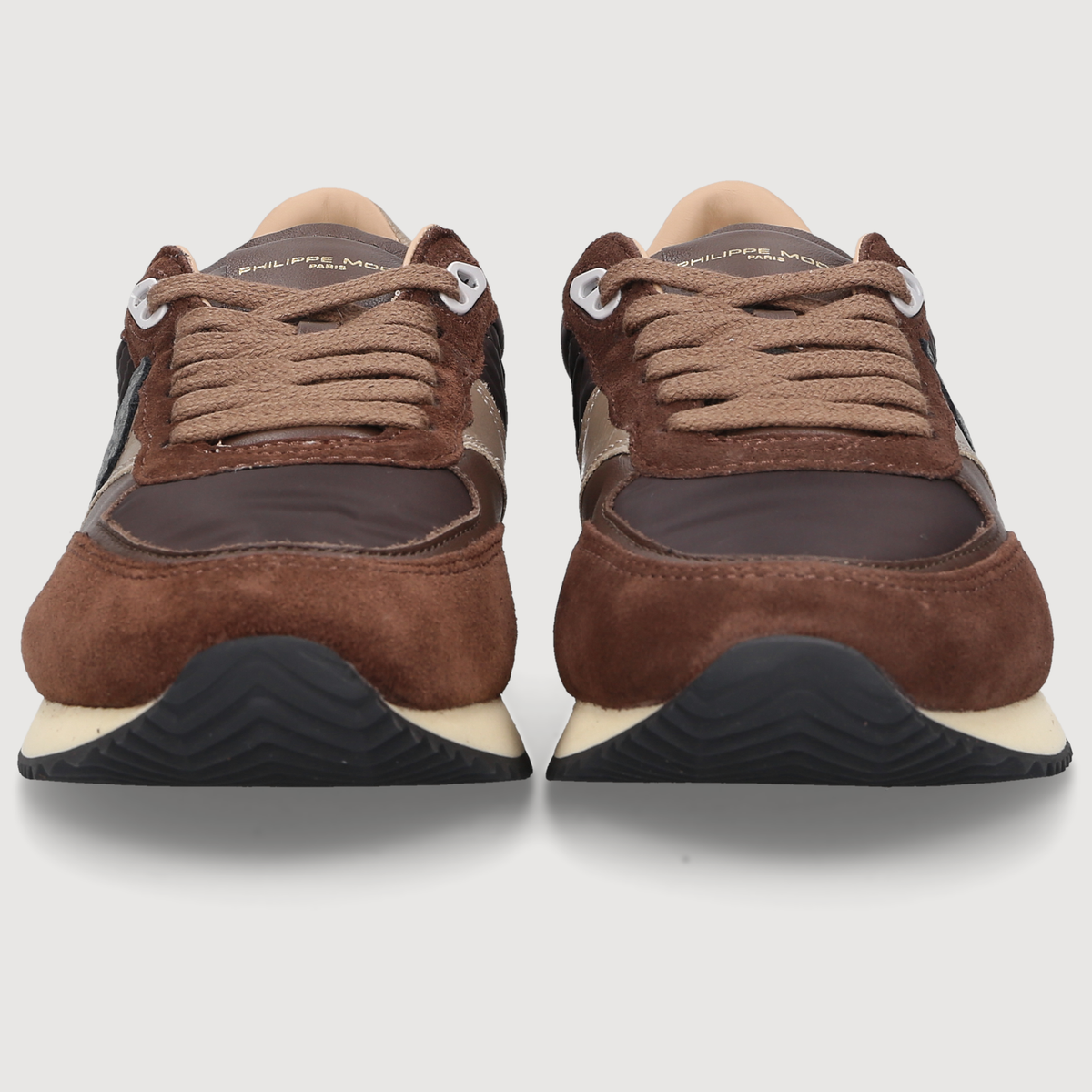 Philippe Model Damen Sneaker BLVILLE LOW WOMAN Brown
