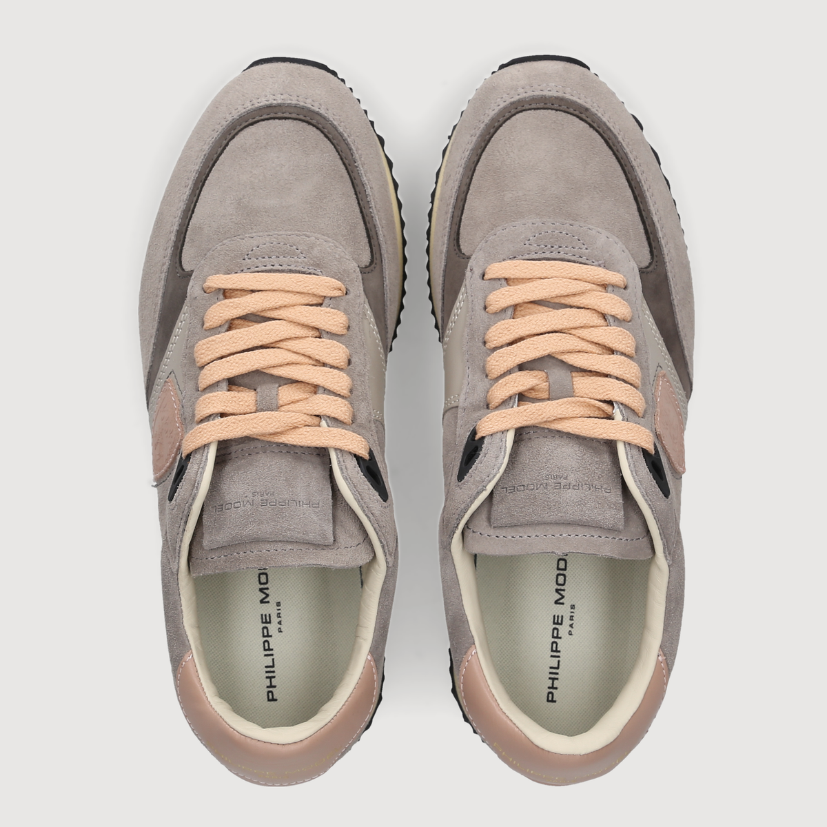 Philippe Model Damen Sneaker BLVILLE LOW WOMAN Grey