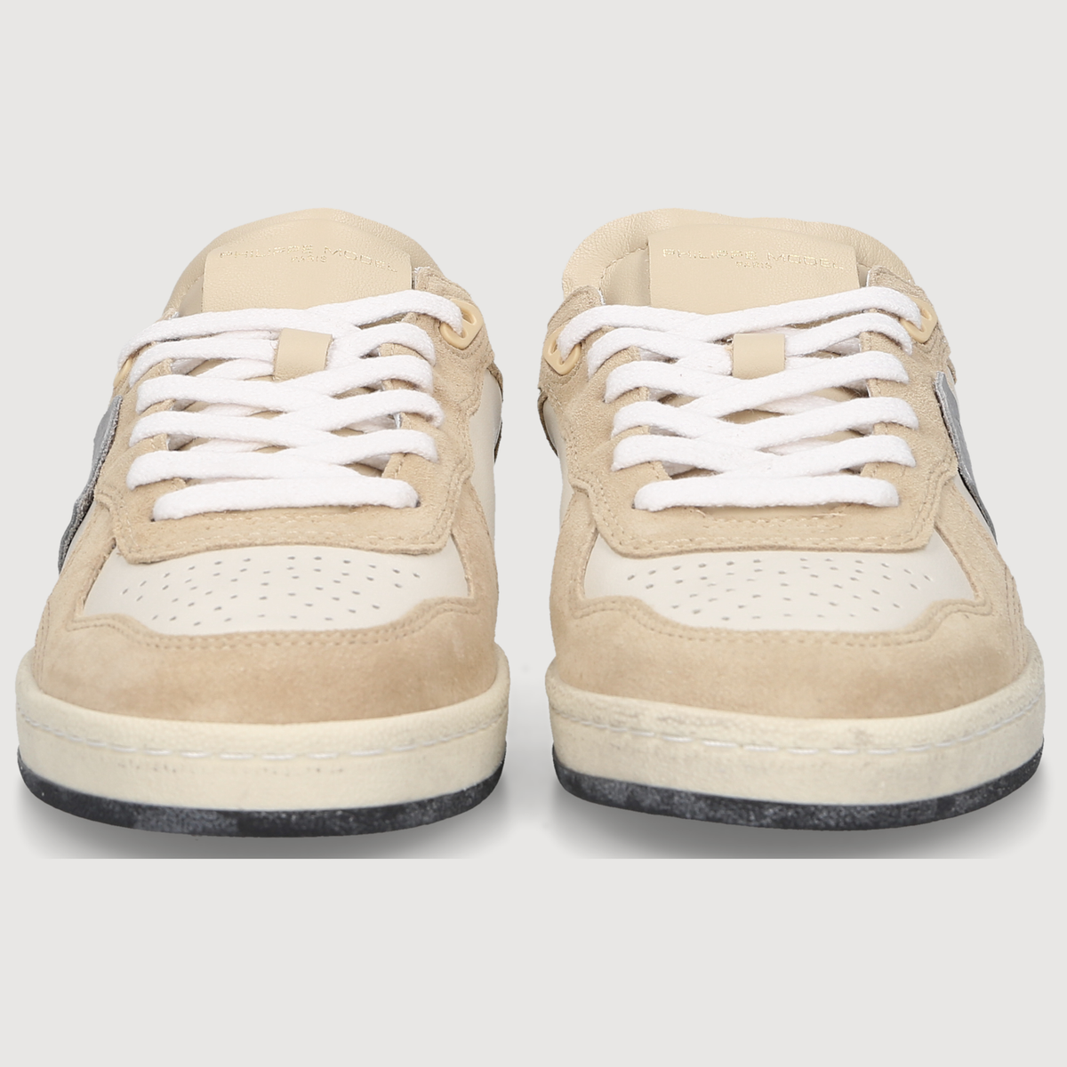 Philippe Model Damen Sneaker PGAL LOW WOMAN Milk White/Pink