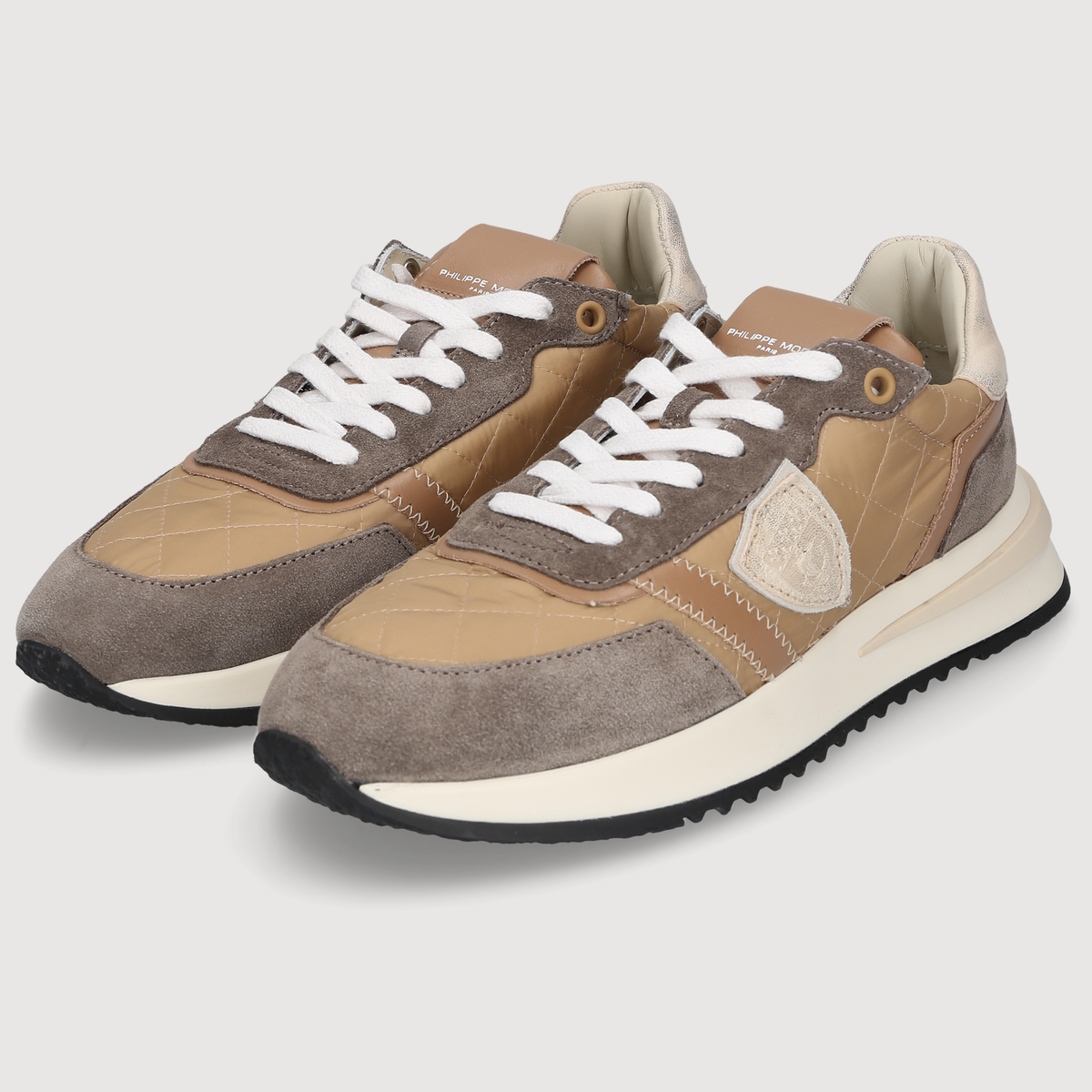 Philippe Model Damen Sneaker TROPEZ 2.1 LOW WOMAN Beige