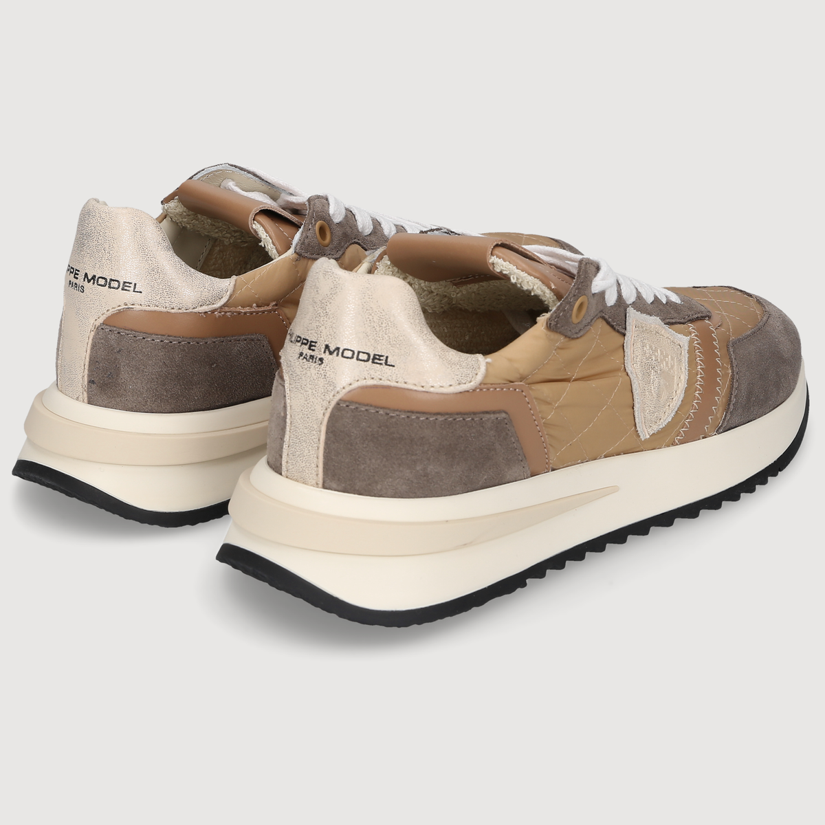 Philippe Model Damen Sneaker TROPEZ 2.1 LOW WOMAN Beige