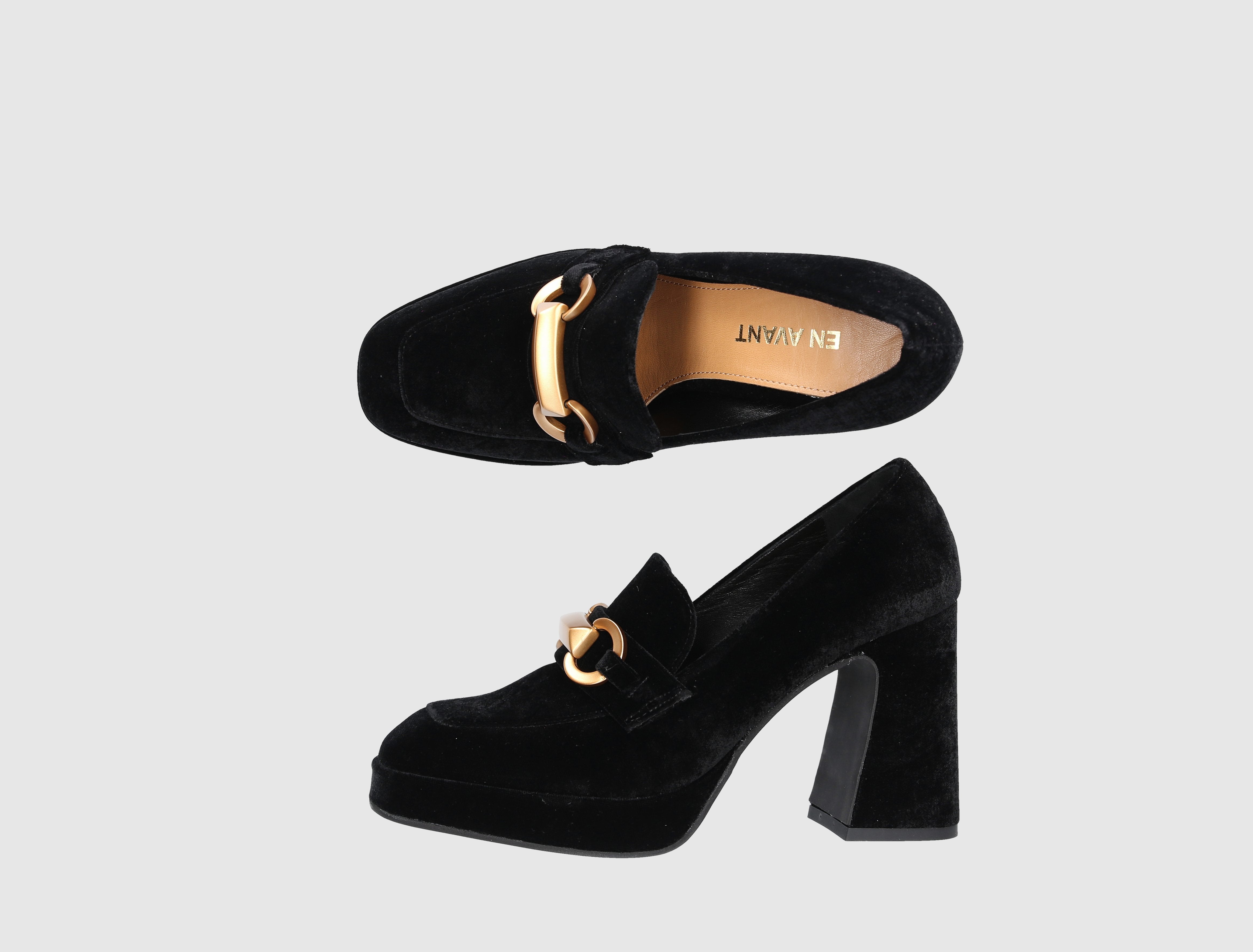 EN AVANT Damen Pumps 2192  Veloursleder