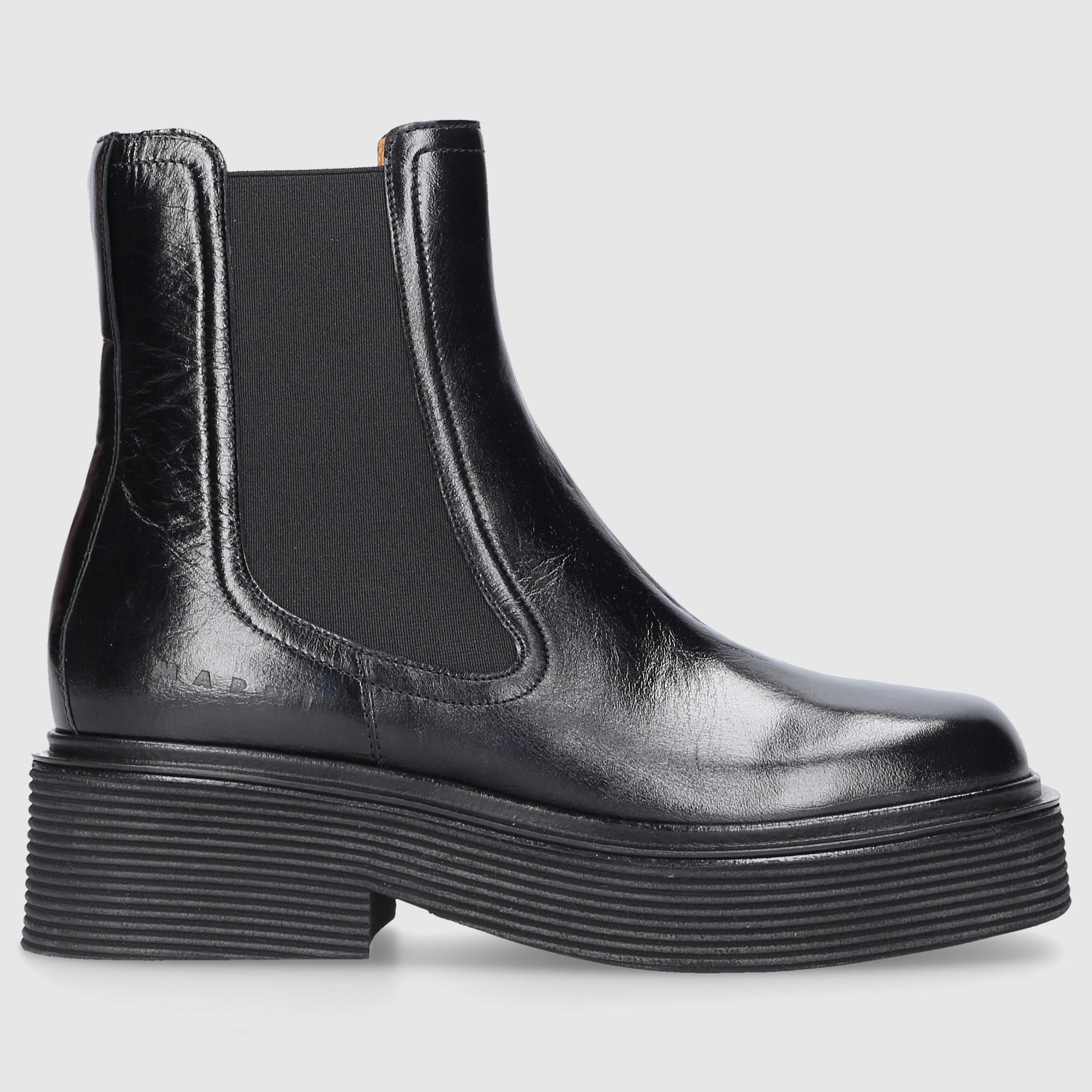 Marni Damen Chelsea Boots TCMS009 Kalbsleder