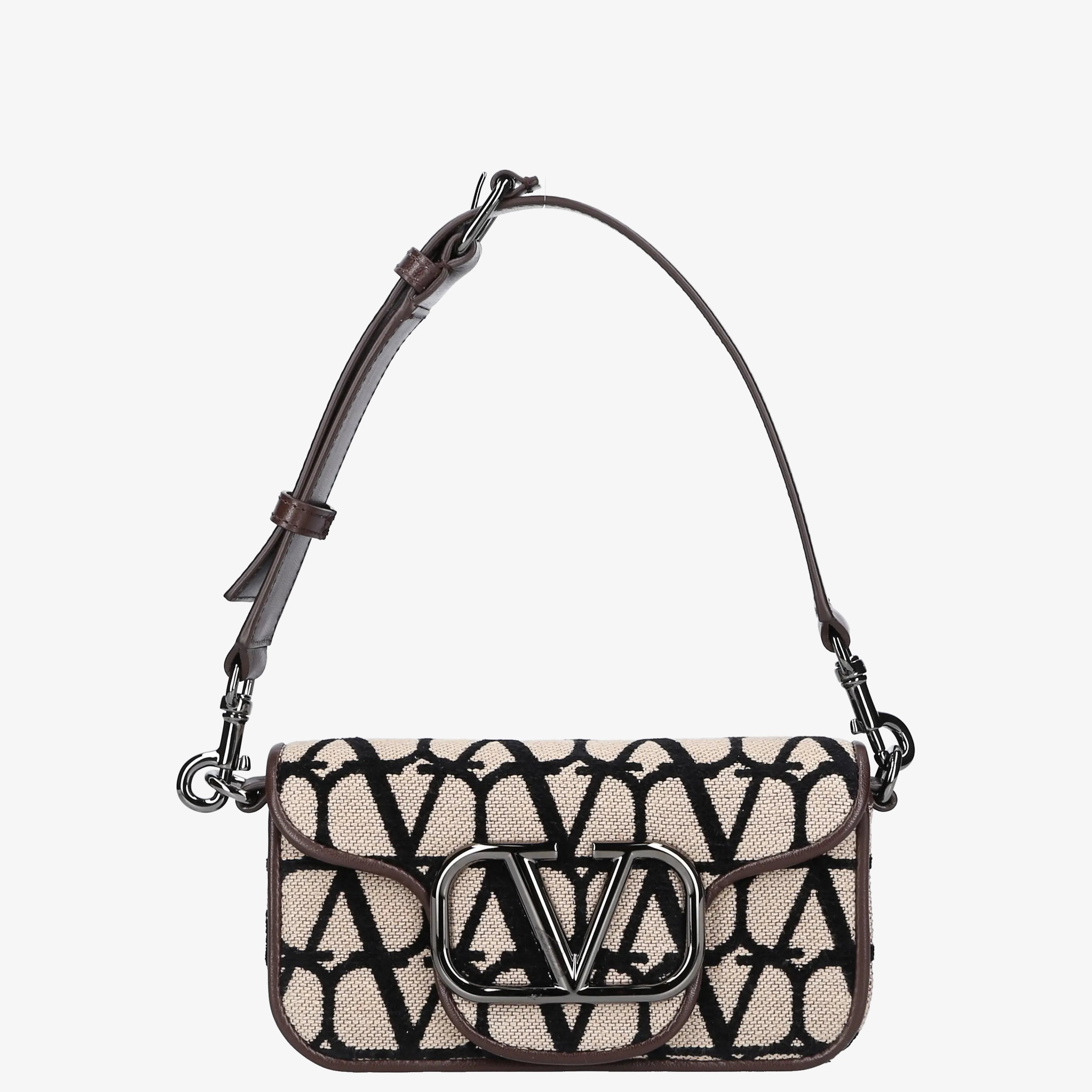 Valentino Garavani Damen Handtasche LOCÒ Canvas