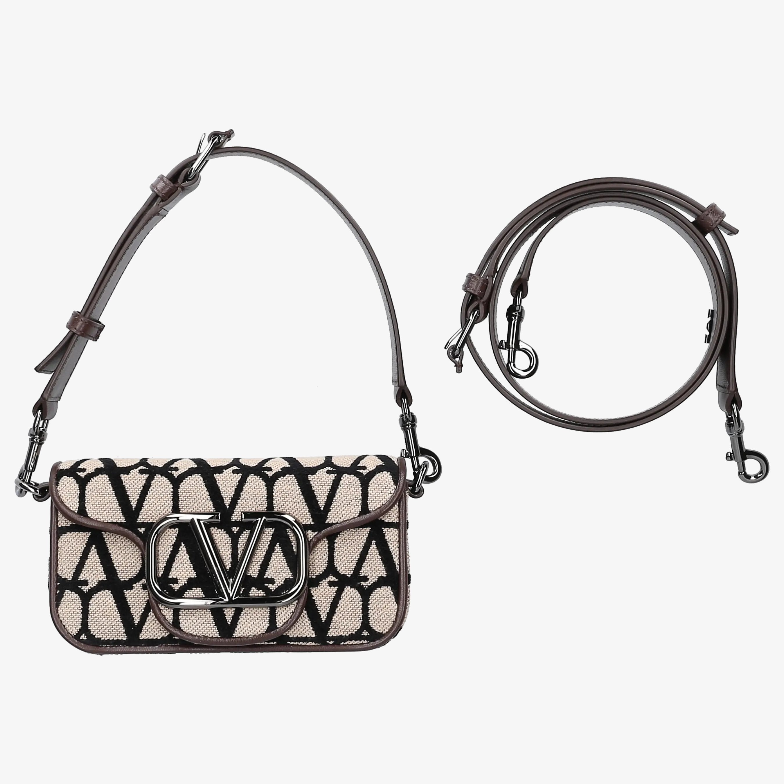 Valentino Garavani Damen Handtasche LOCÒ Canvas